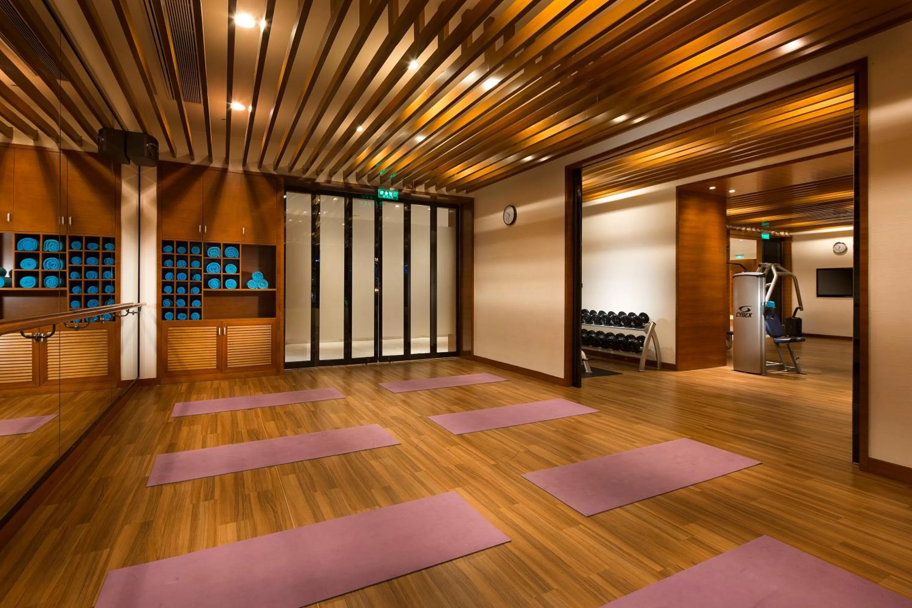 Fitness centre/facilities in Crowne Plaza Sanya City Center by IHG