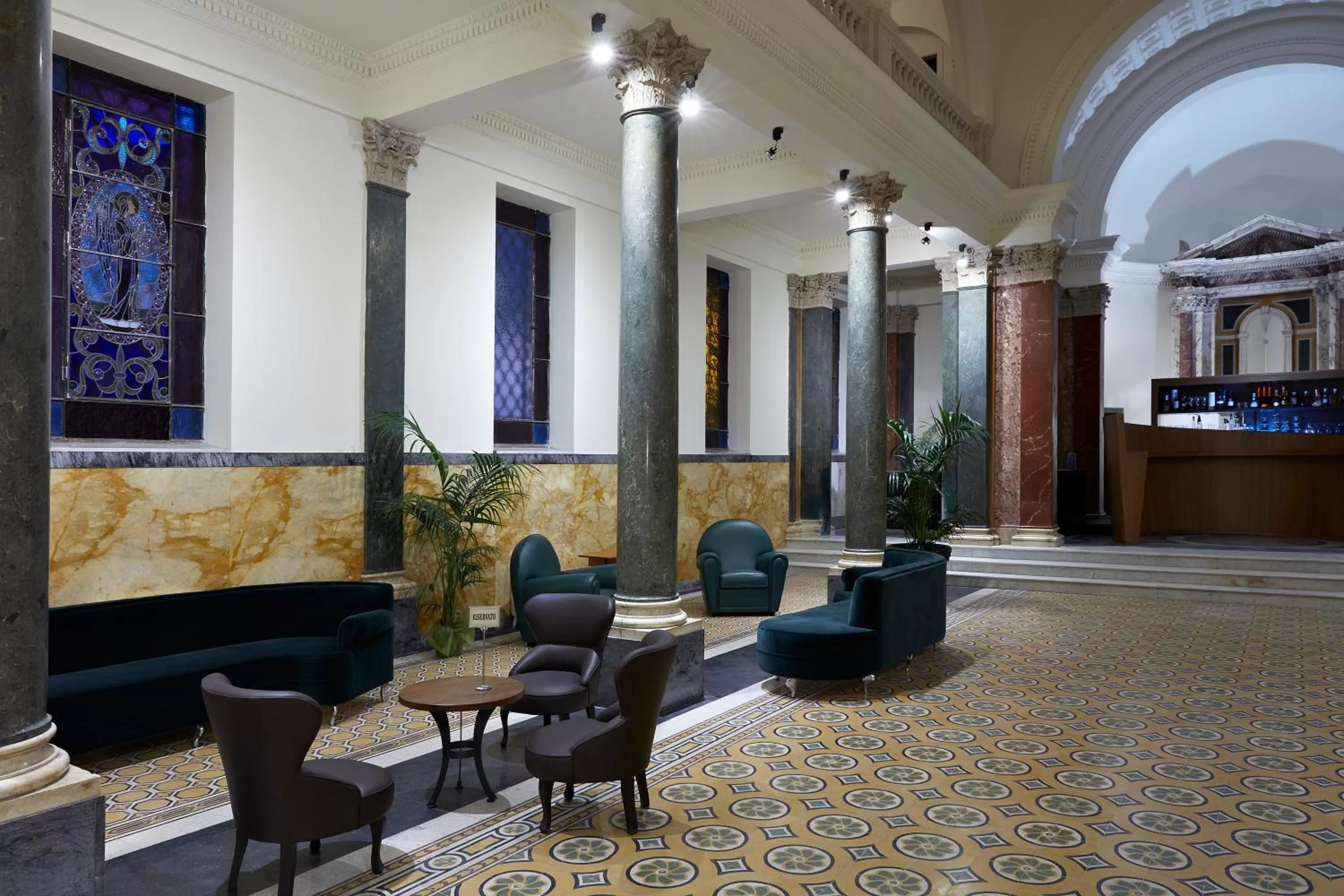 Lobby or reception in Hotel The Building