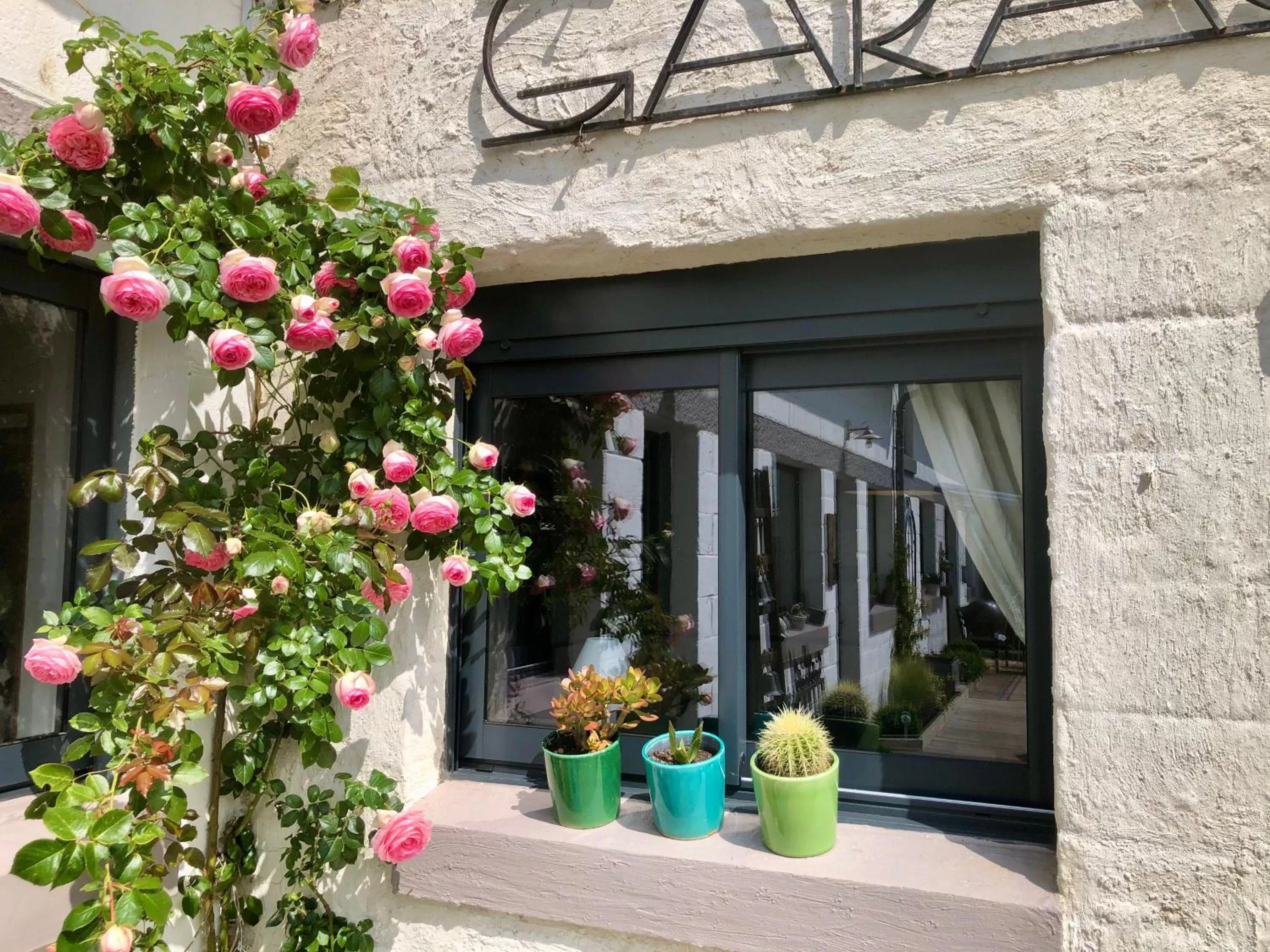 Patio in Le Grenier du Jardin