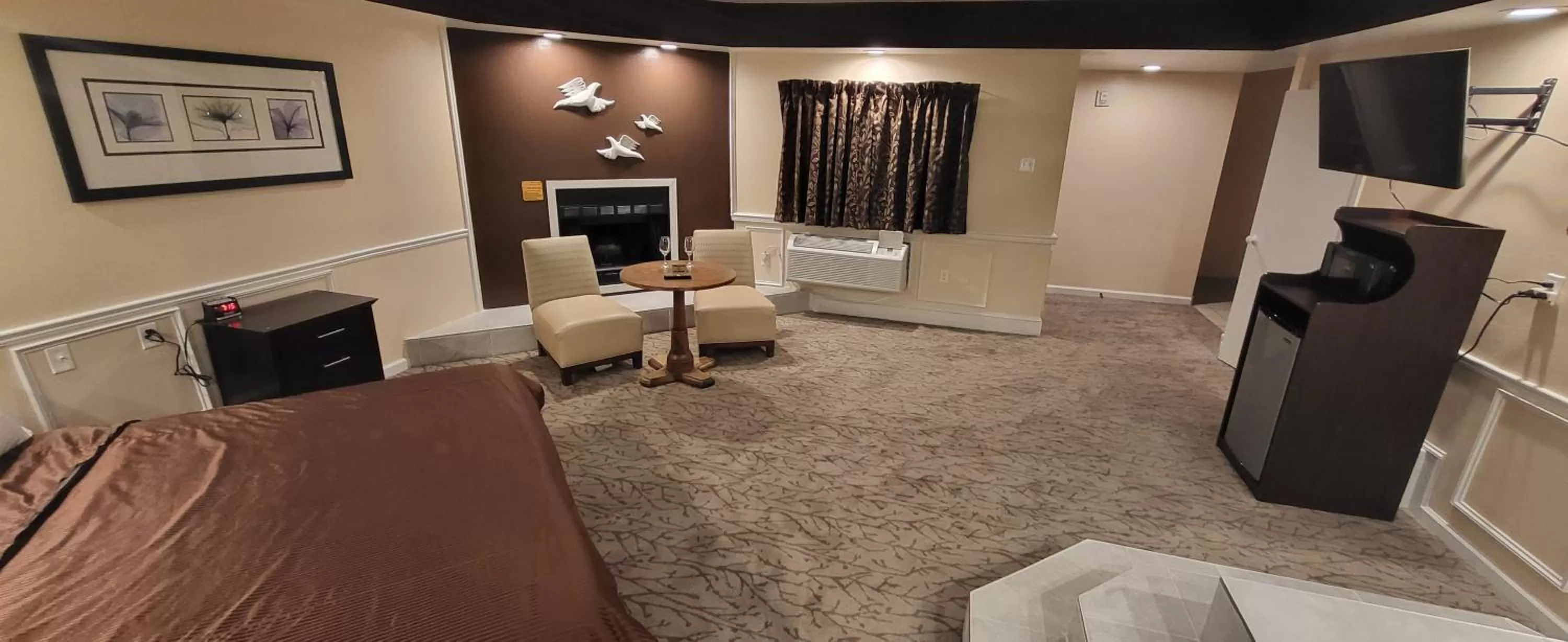 Bedroom in Inn of the Dove - Romantic Luxury Suites with Jacuzzi & Seasonal Fireplace at Harrisburg-Hershey-Philadelphia, PA