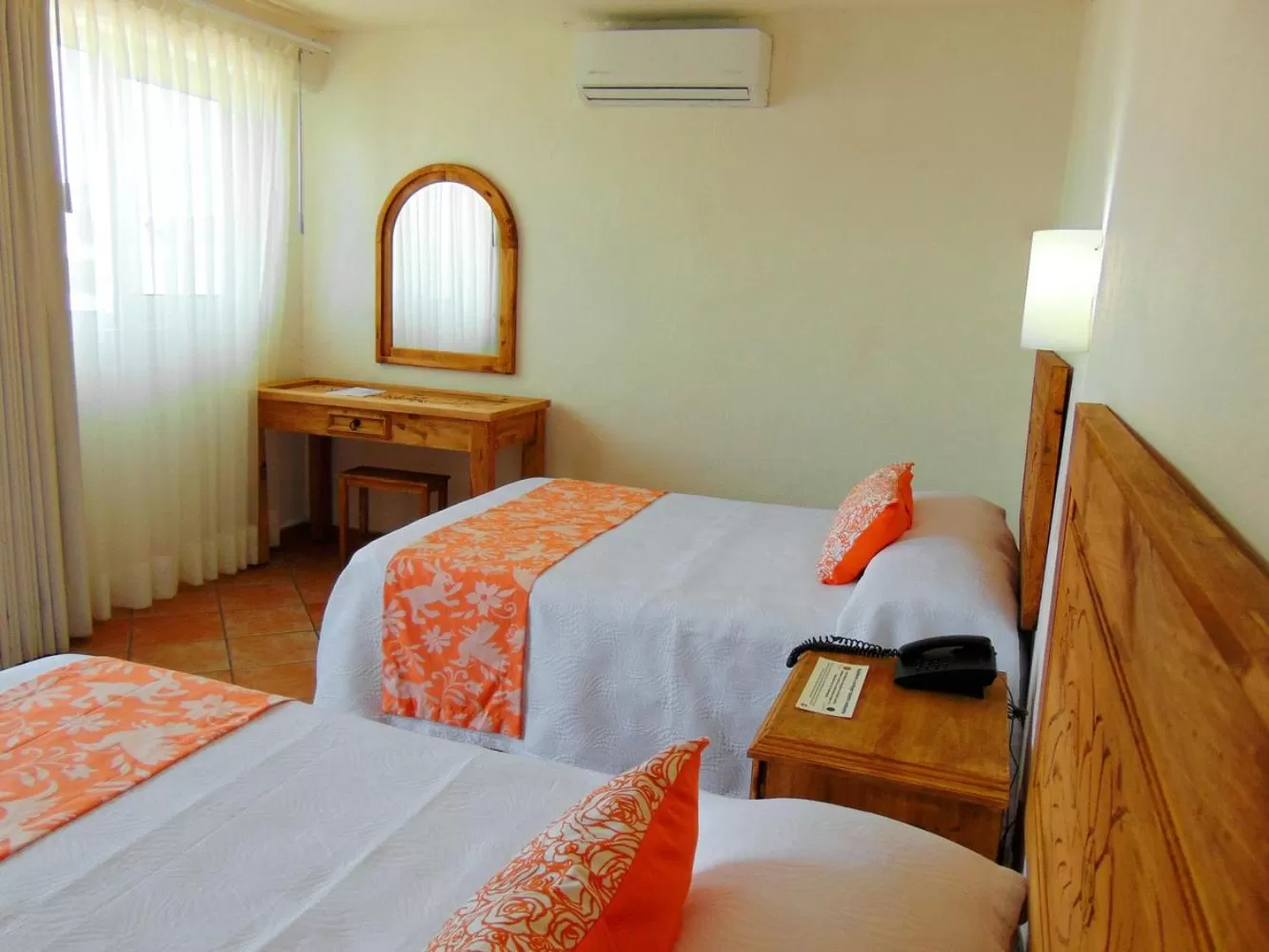 Bed in Hotel El Pescador