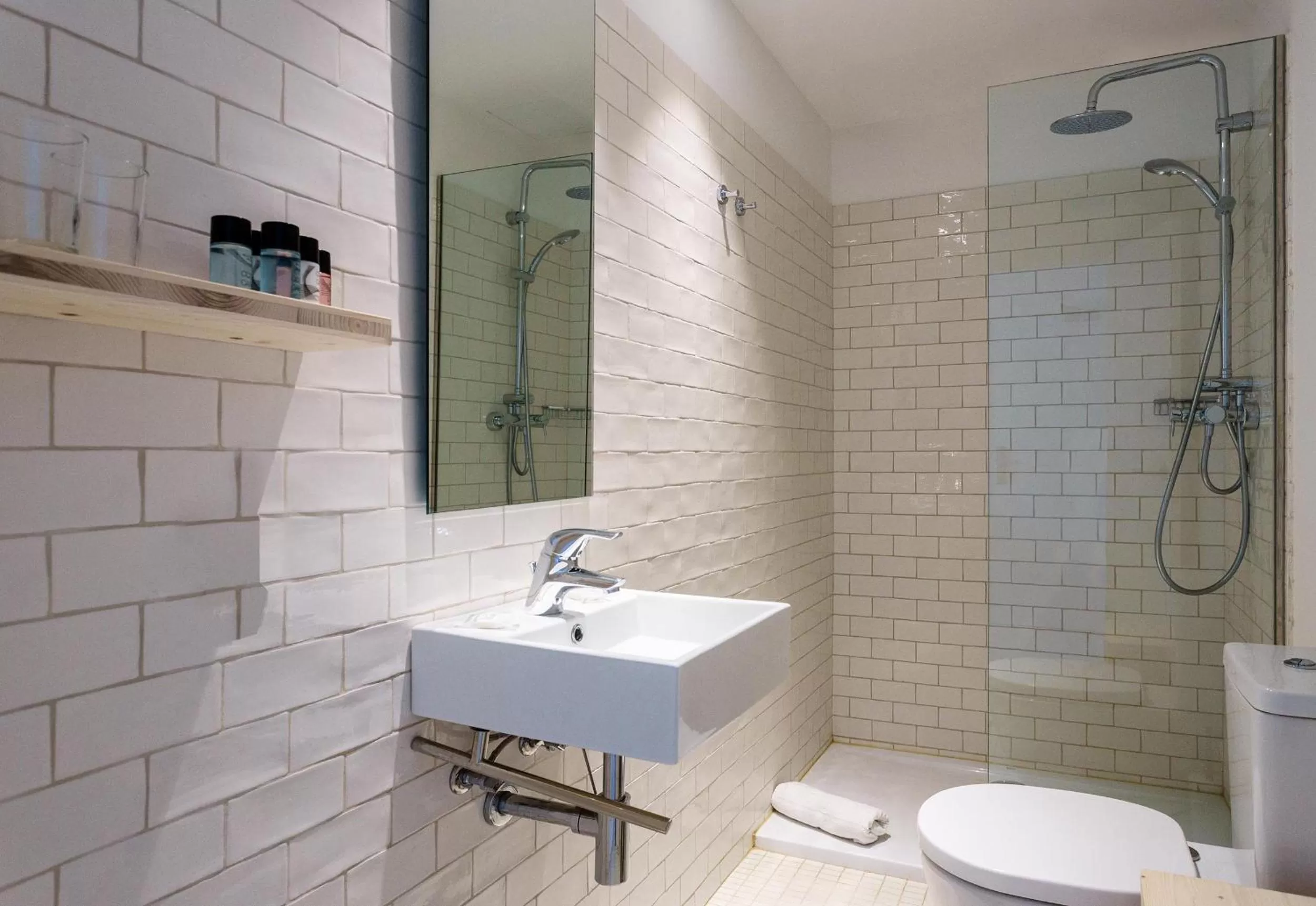 Bathroom in Hotel Eolo