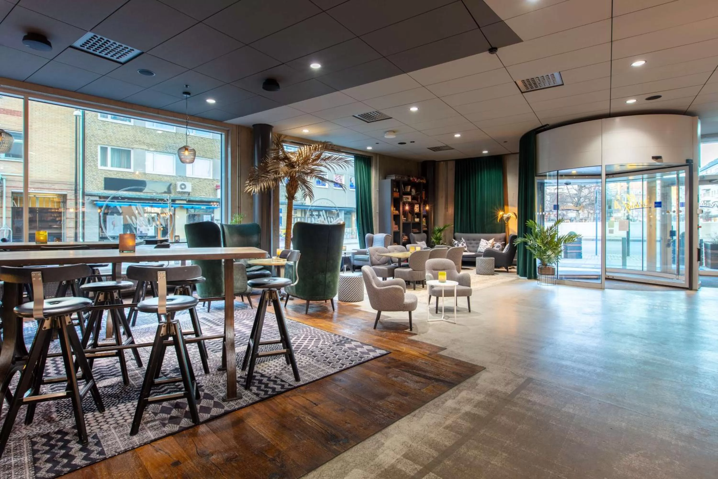 Lobby or reception in Radisson Blu Metropol Helsingborg