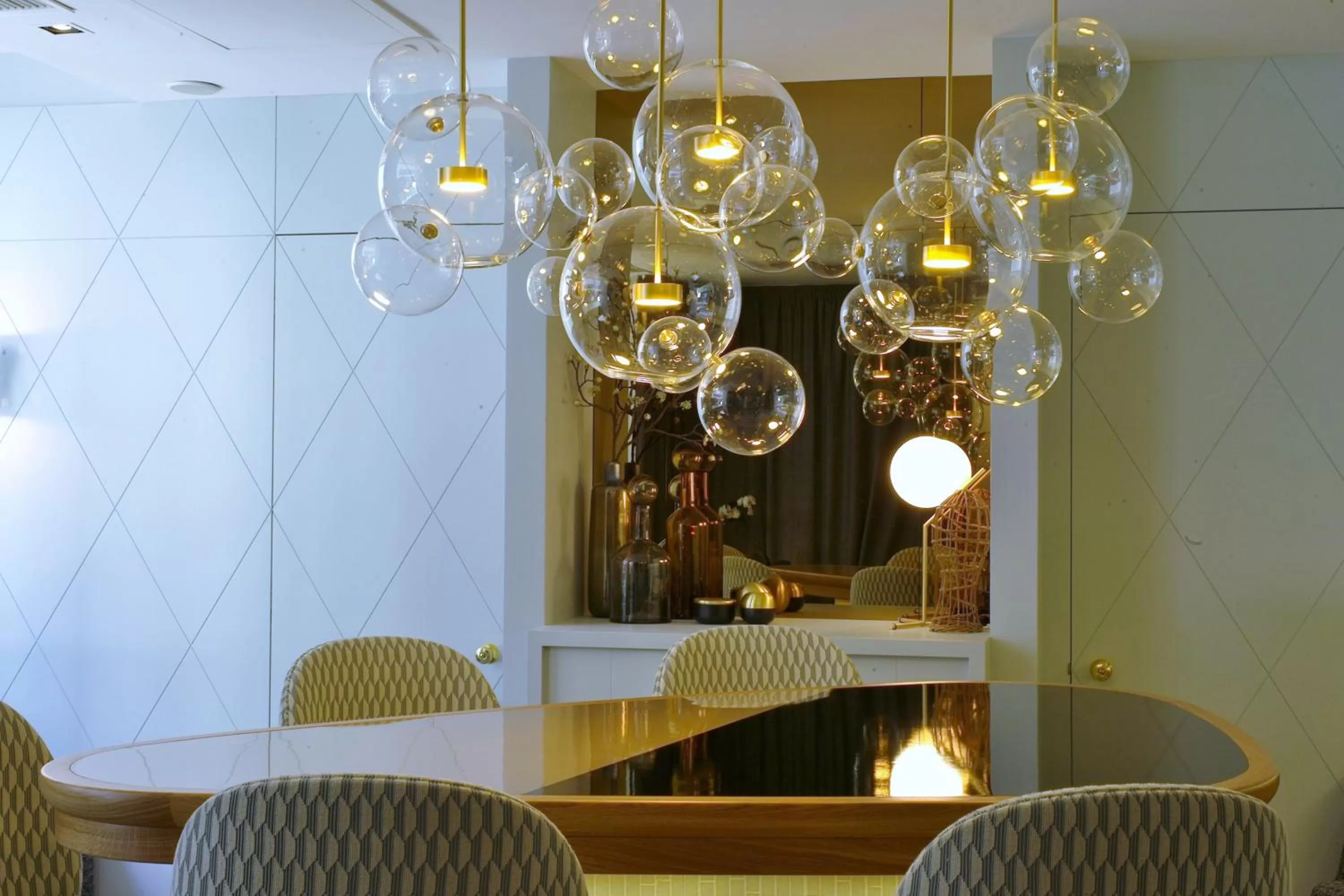 Decorative detail in Millésime Hôtel