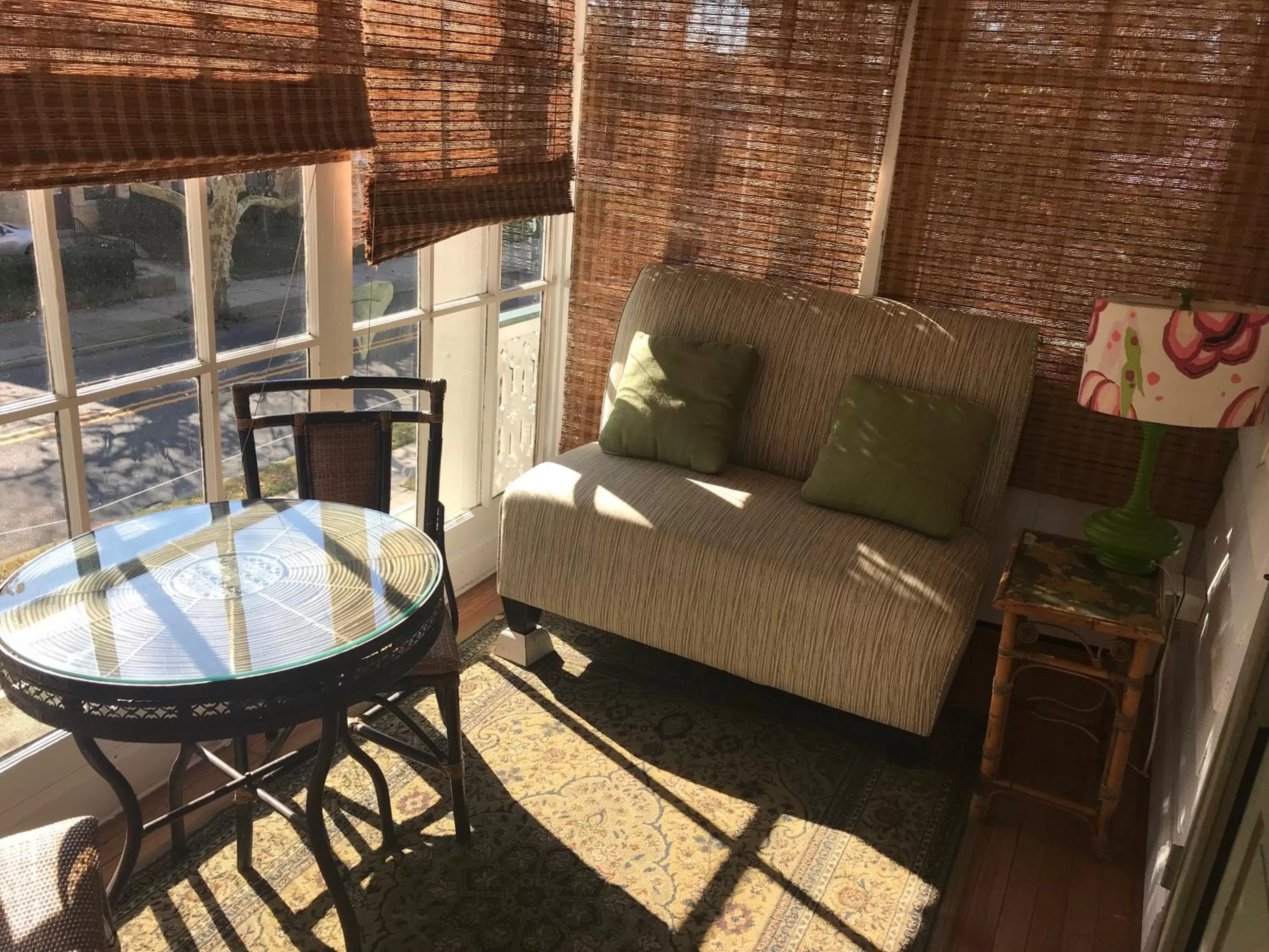 Patio in Elaine's Cape May Boutique Hotel