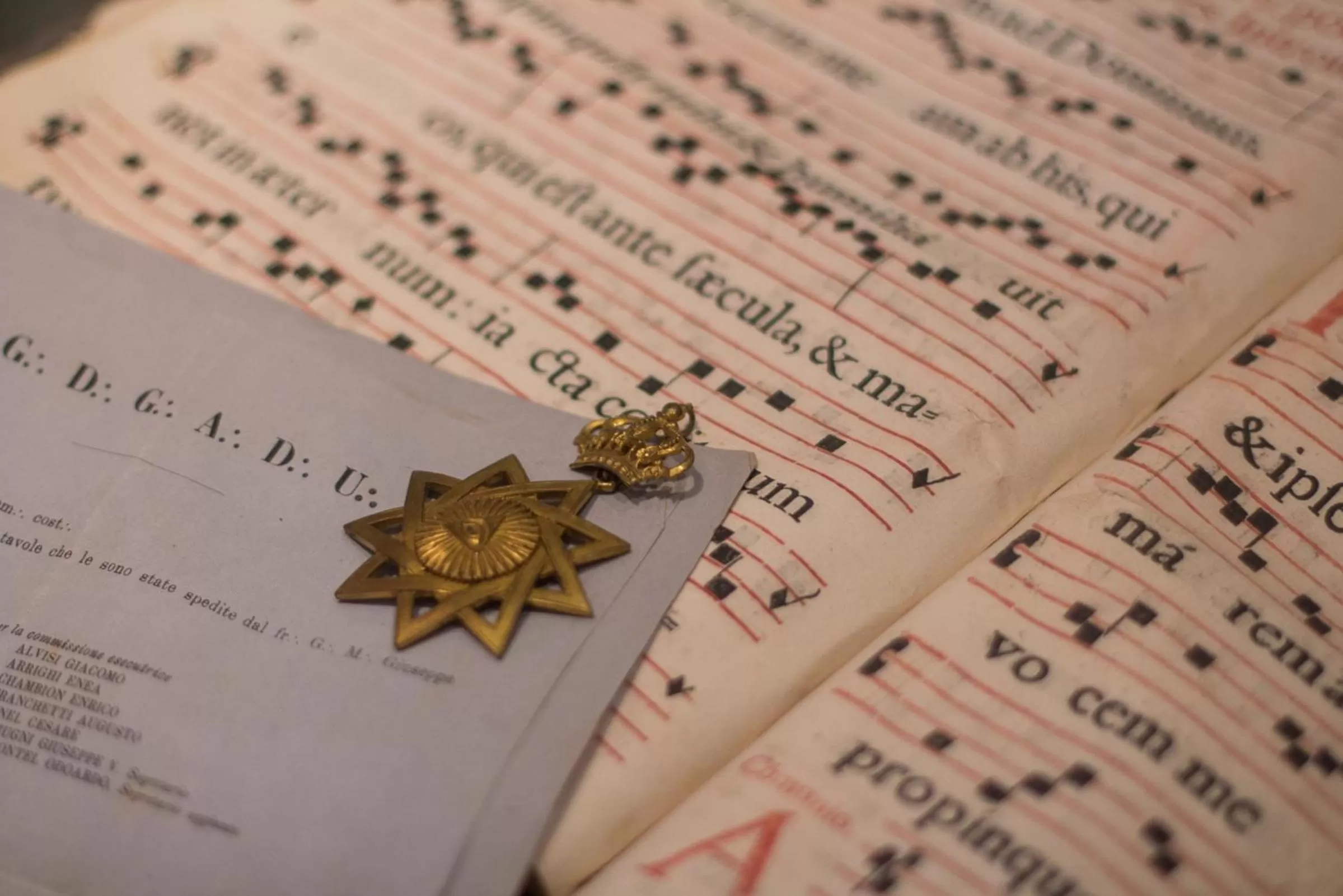 Decorative detail in Alla Giudecca
