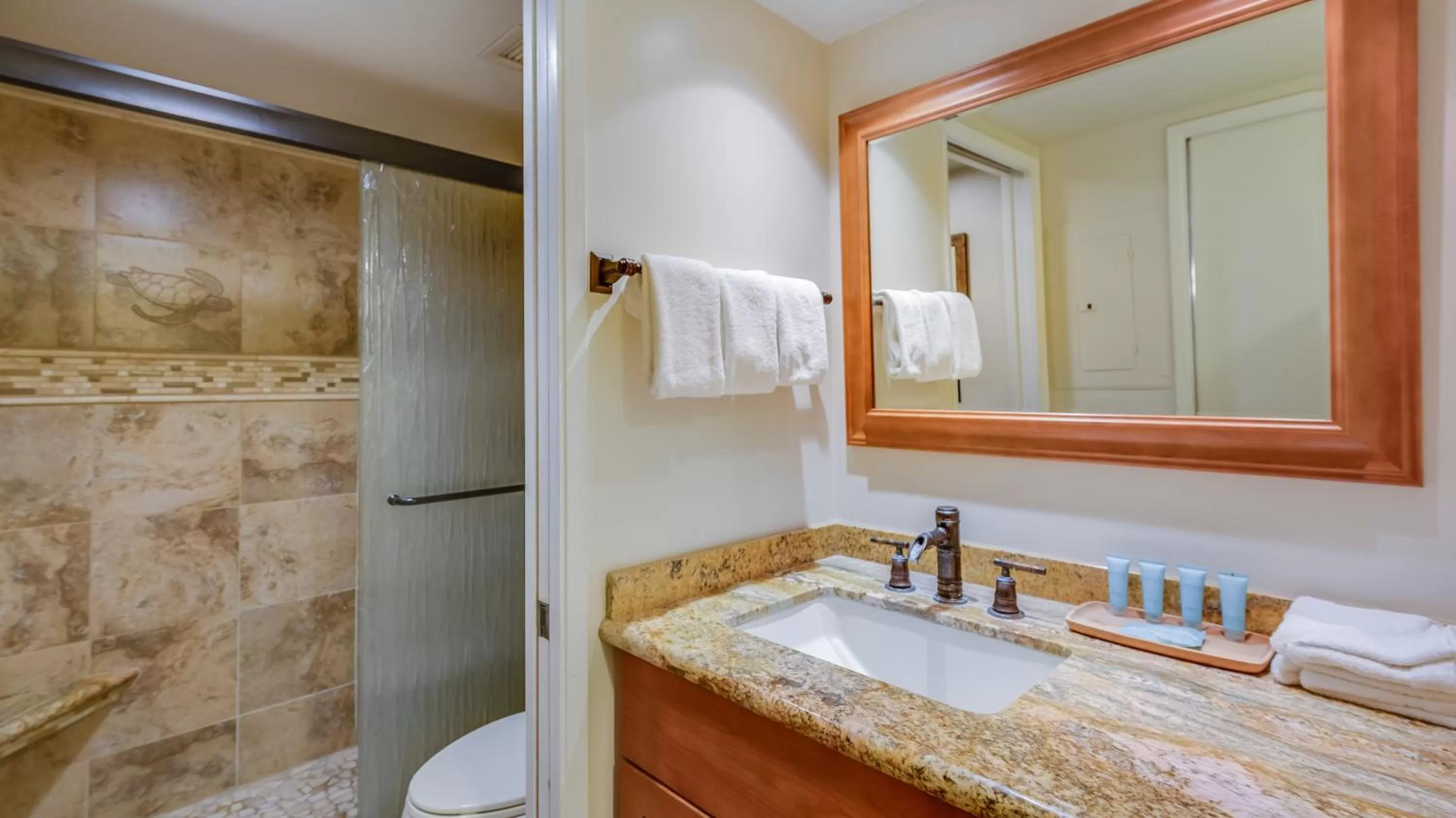 Bathroom in Castle Maui Banyan