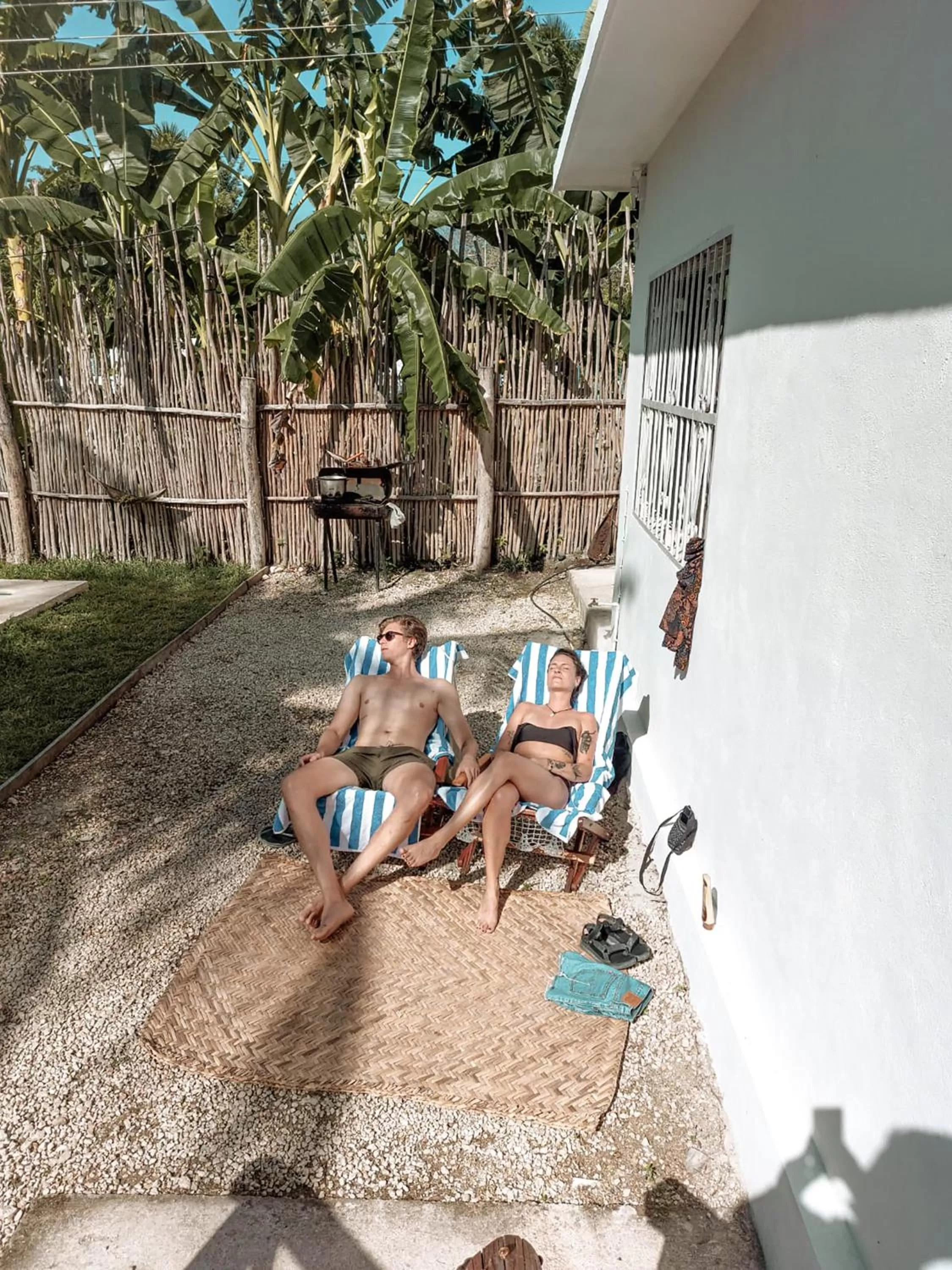 Swimming pool in Hotel Xa´an Bacalar