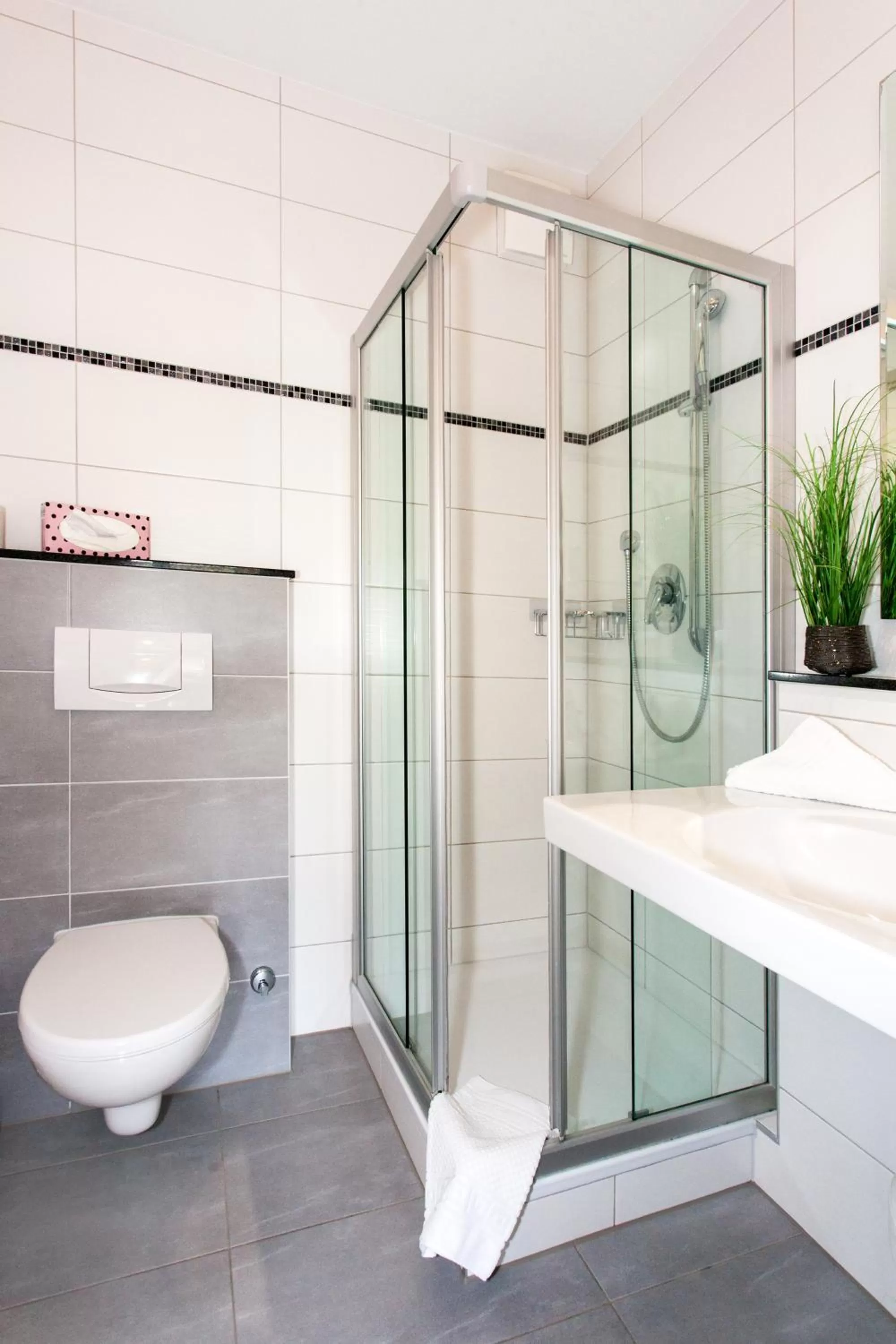 Shower in Moselhaus Weiskopf