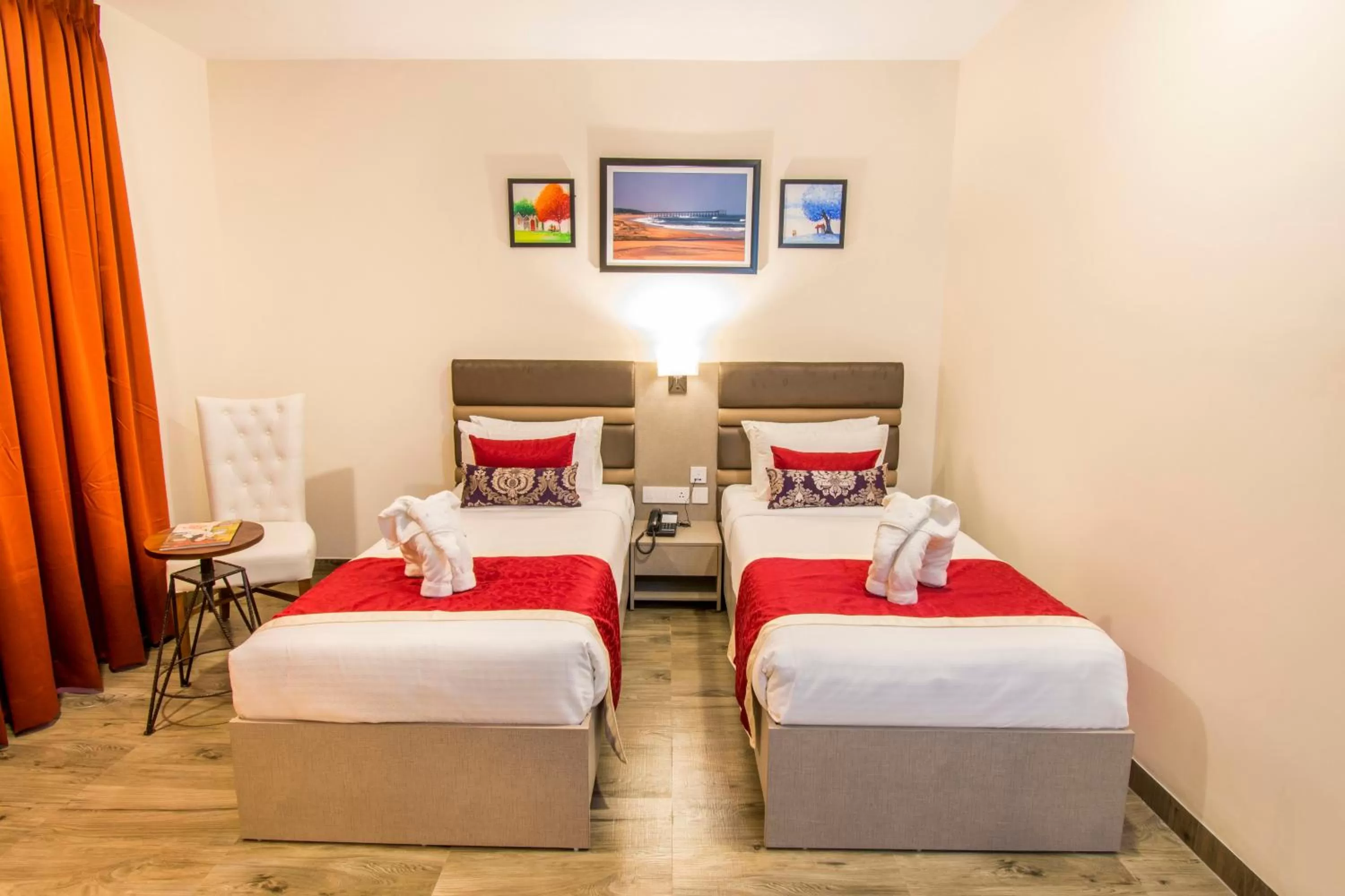 Bedroom in Mantris Hotel