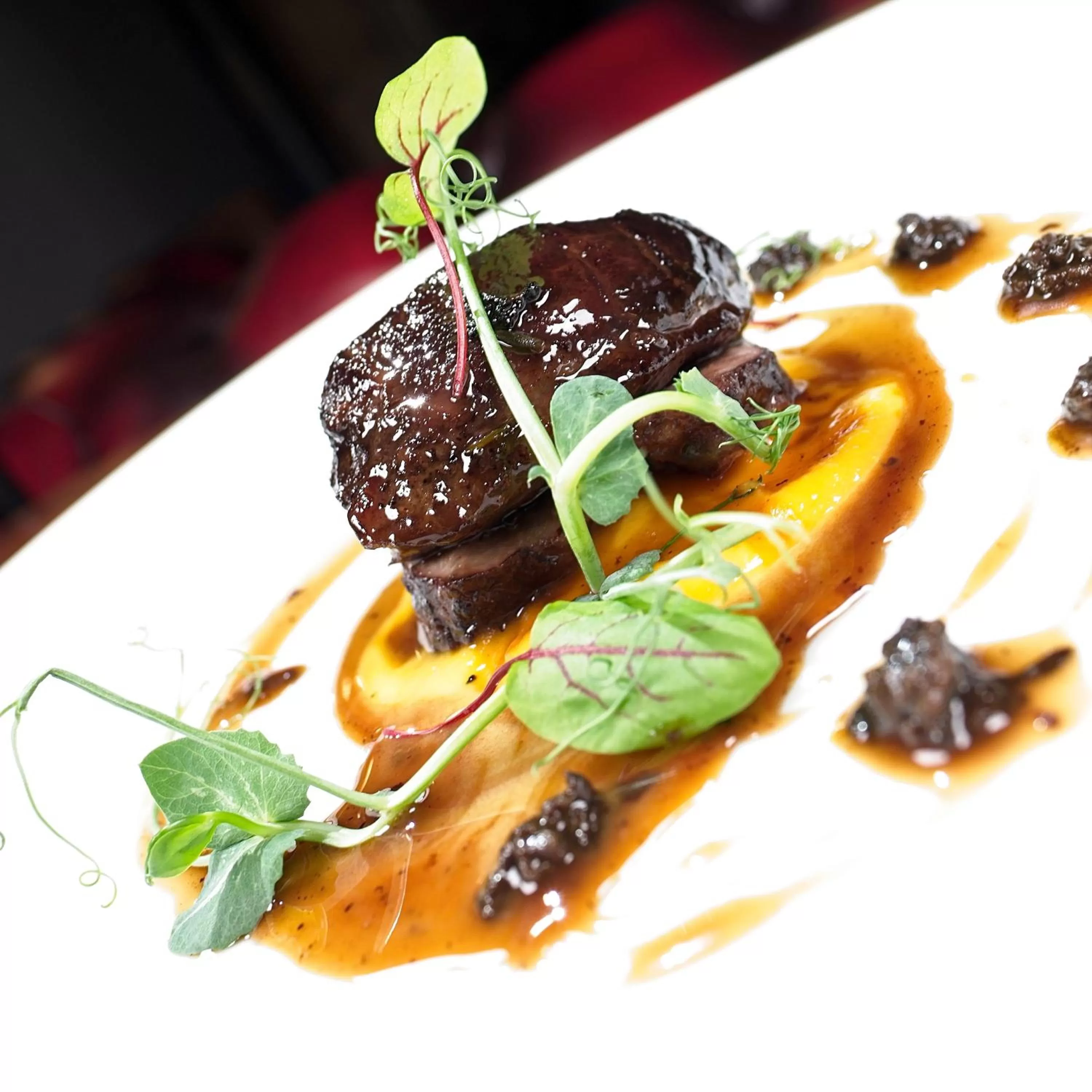 Food close-up in Rams Head Inn