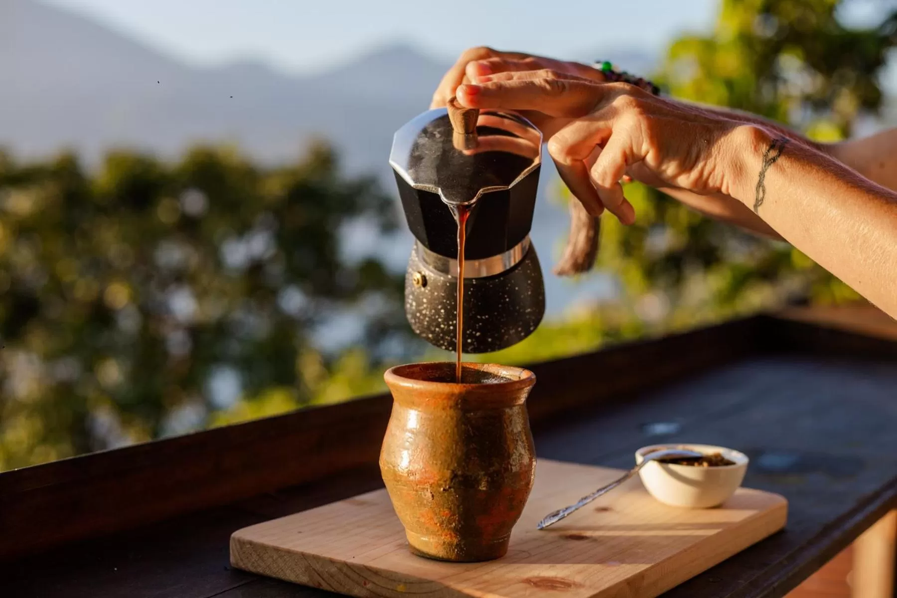 Coffee/tea facilities in Eagle's Nest Atitlán