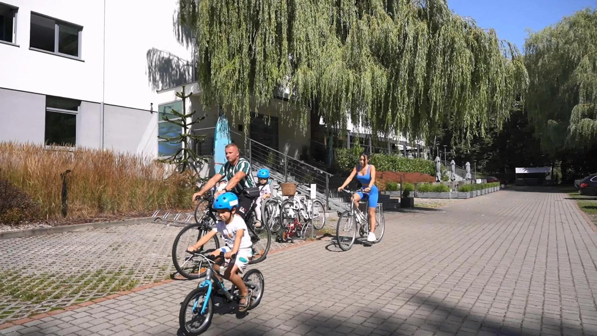 Cycling in AQUA HOUSE