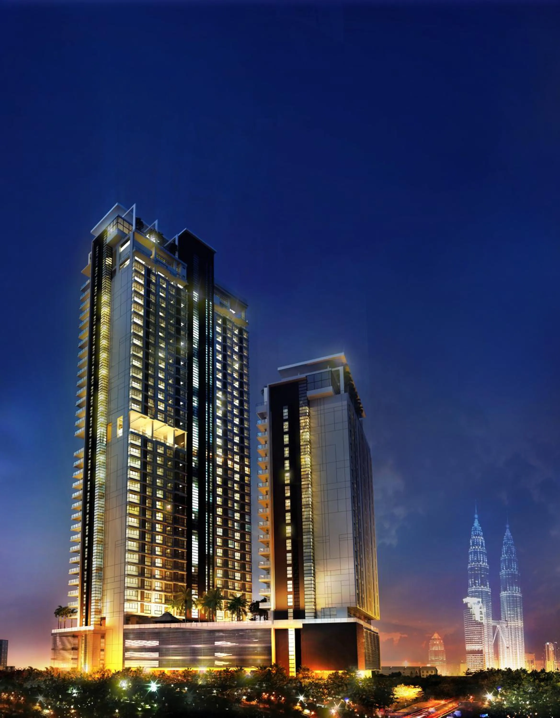 Property building in Sfera Residence Kuala Lumpur City Centre