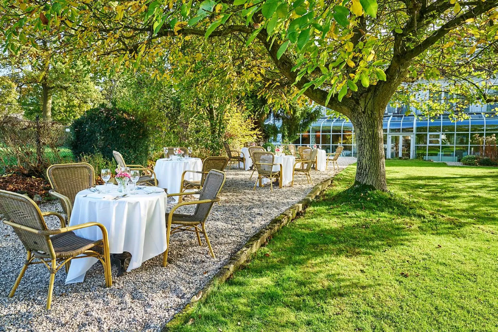 Garden in Hotel Brull