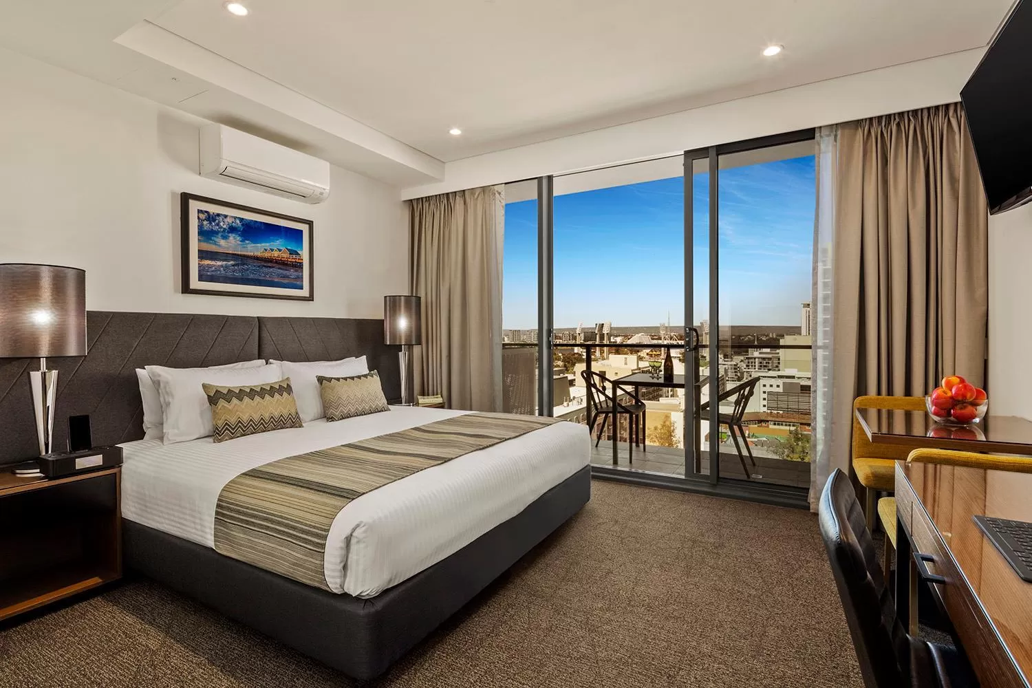 City view, Bed in Quest East Perth