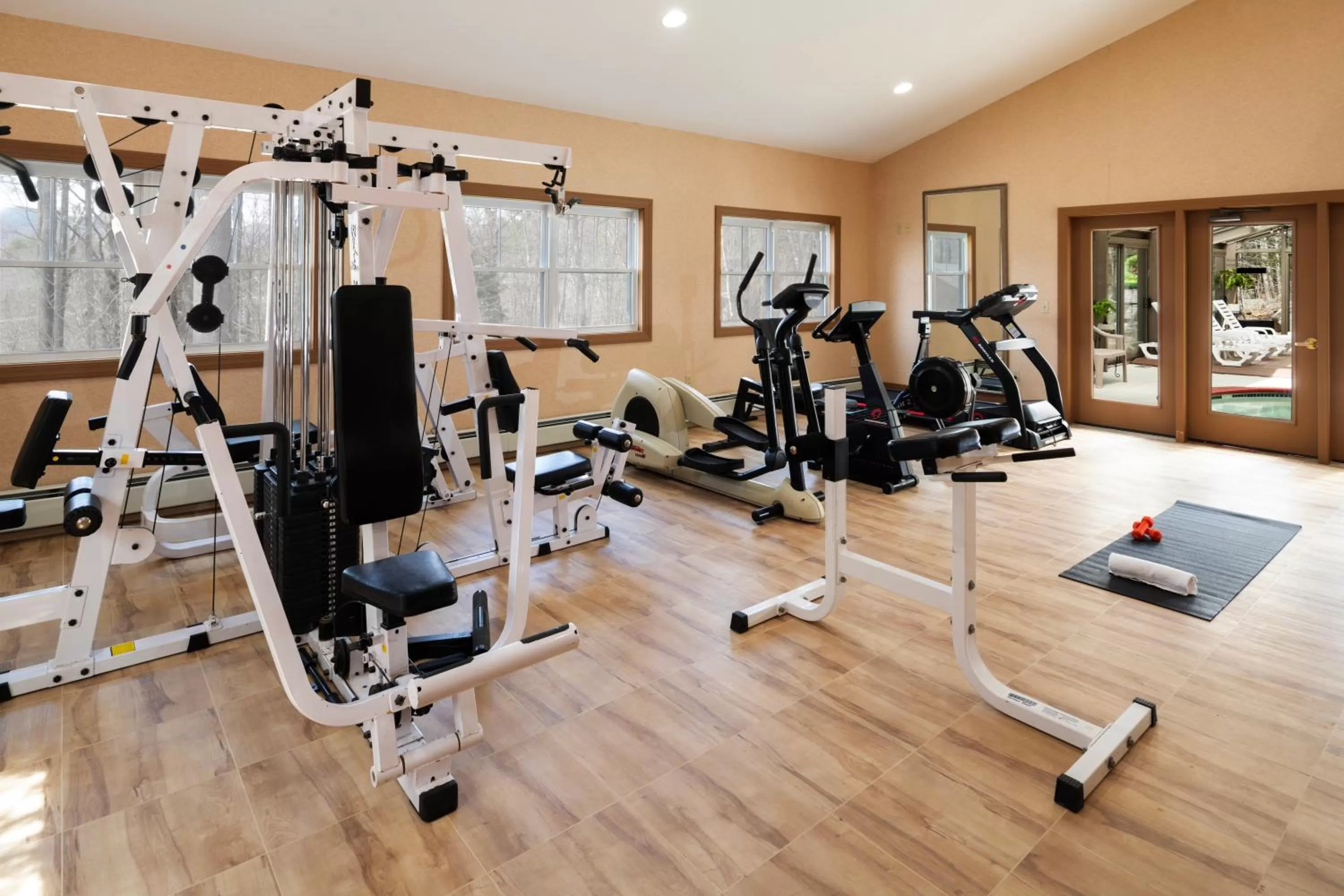 Fitness centre/facilities in Christmas Farm Inn and Spa