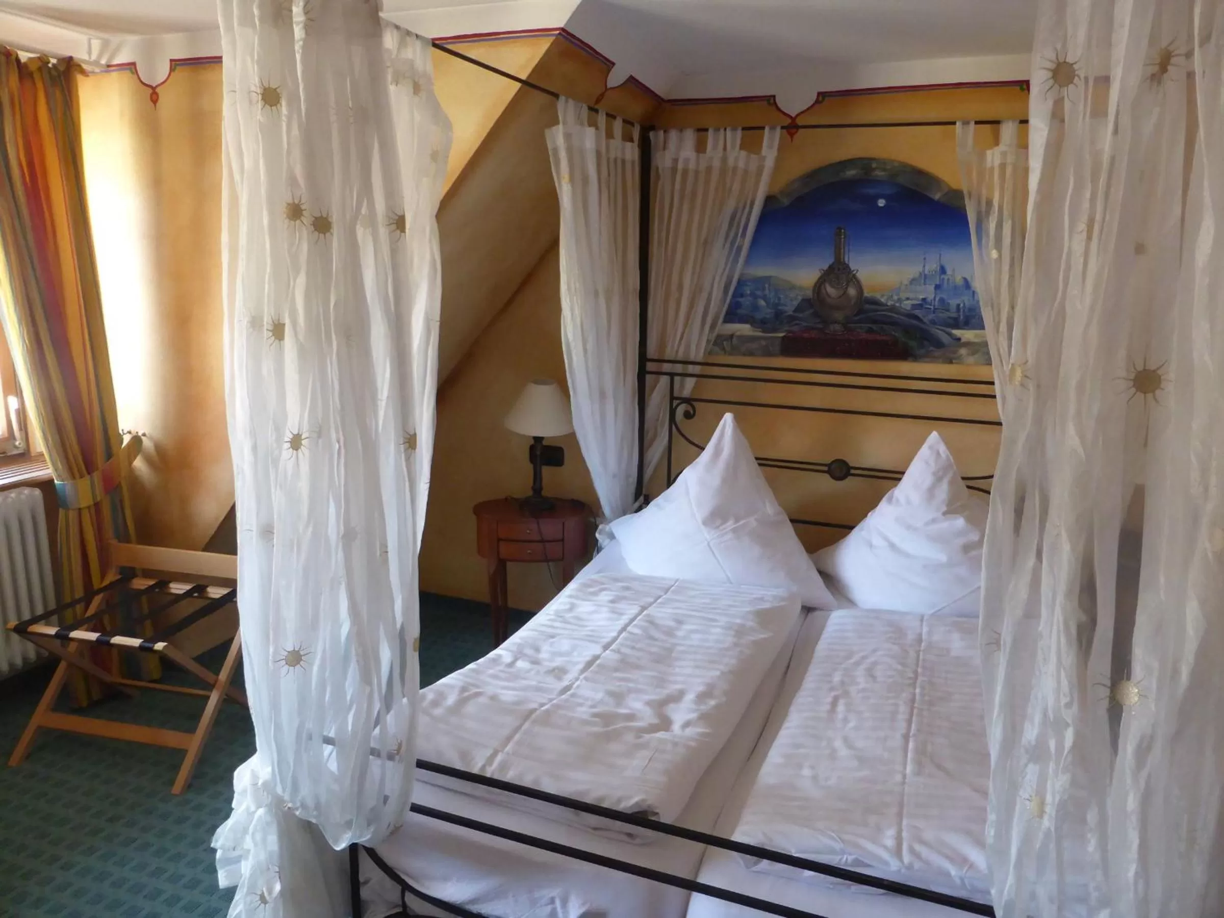 Bed in Gasthaus Storchen Hellas