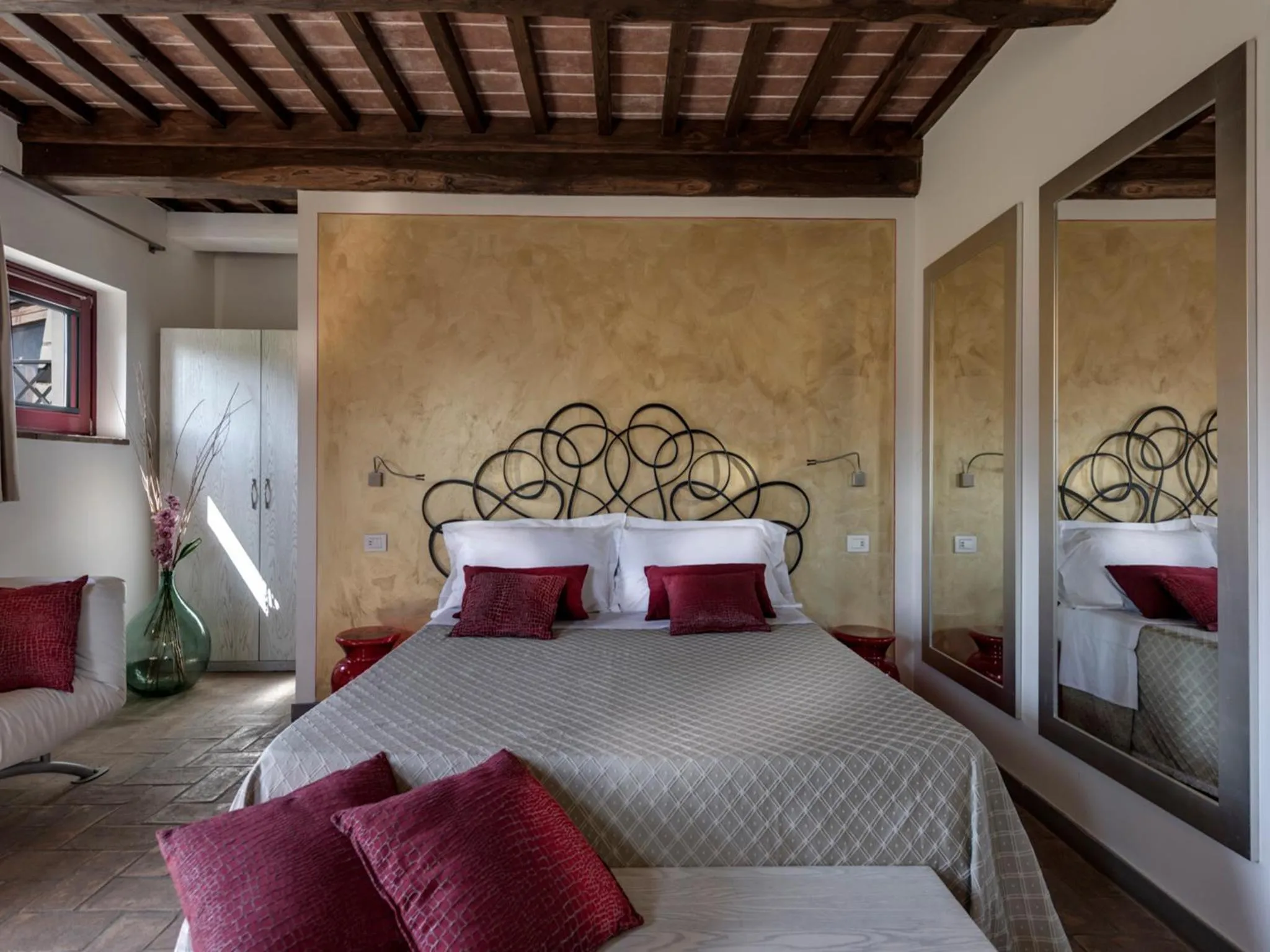 Deluxe Double Room in Hotel & Restaurant Casolare Le Terre Rosse