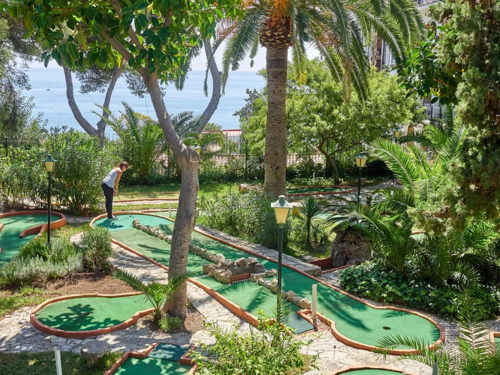 Garden in Hotel Bon Sol Resort & Spa