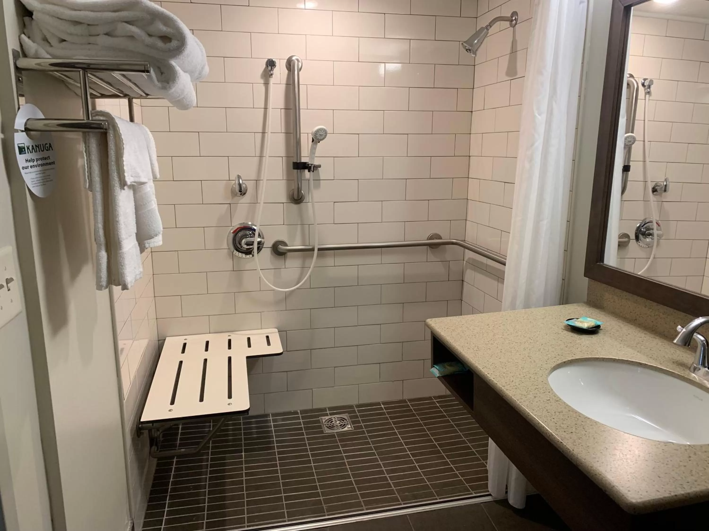 Bathroom in Kanuga Inn & Lodging