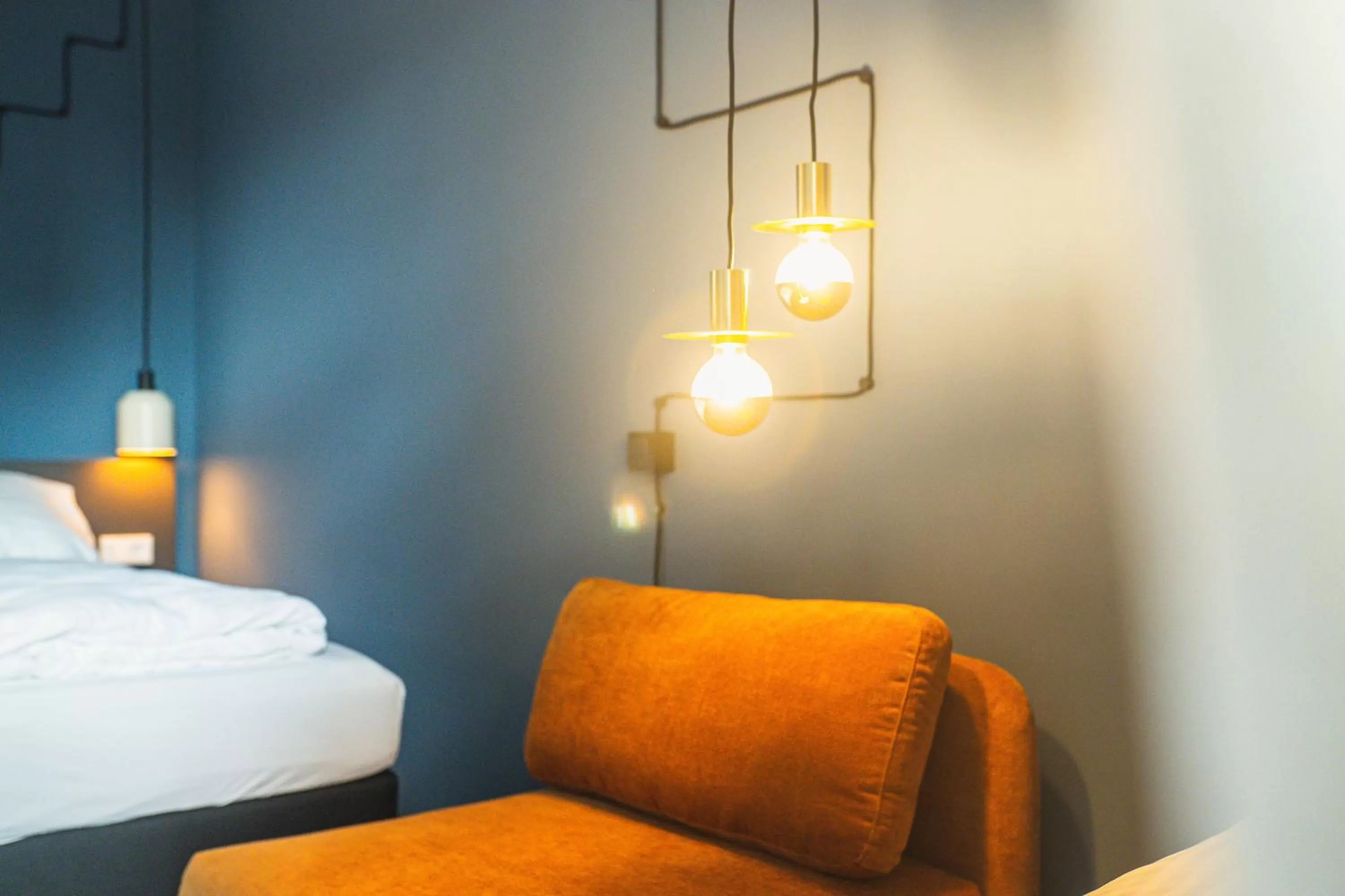 Seating area, Bed in Nena Apartments Bochum City