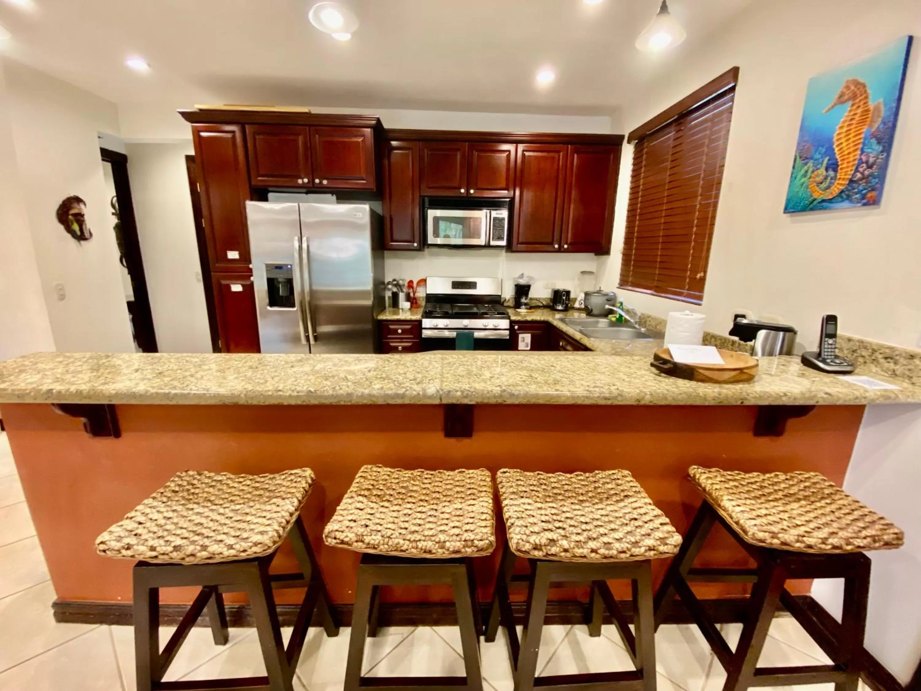 Kitchen or kitchenette in Monte Carlo Luxury Condominiums