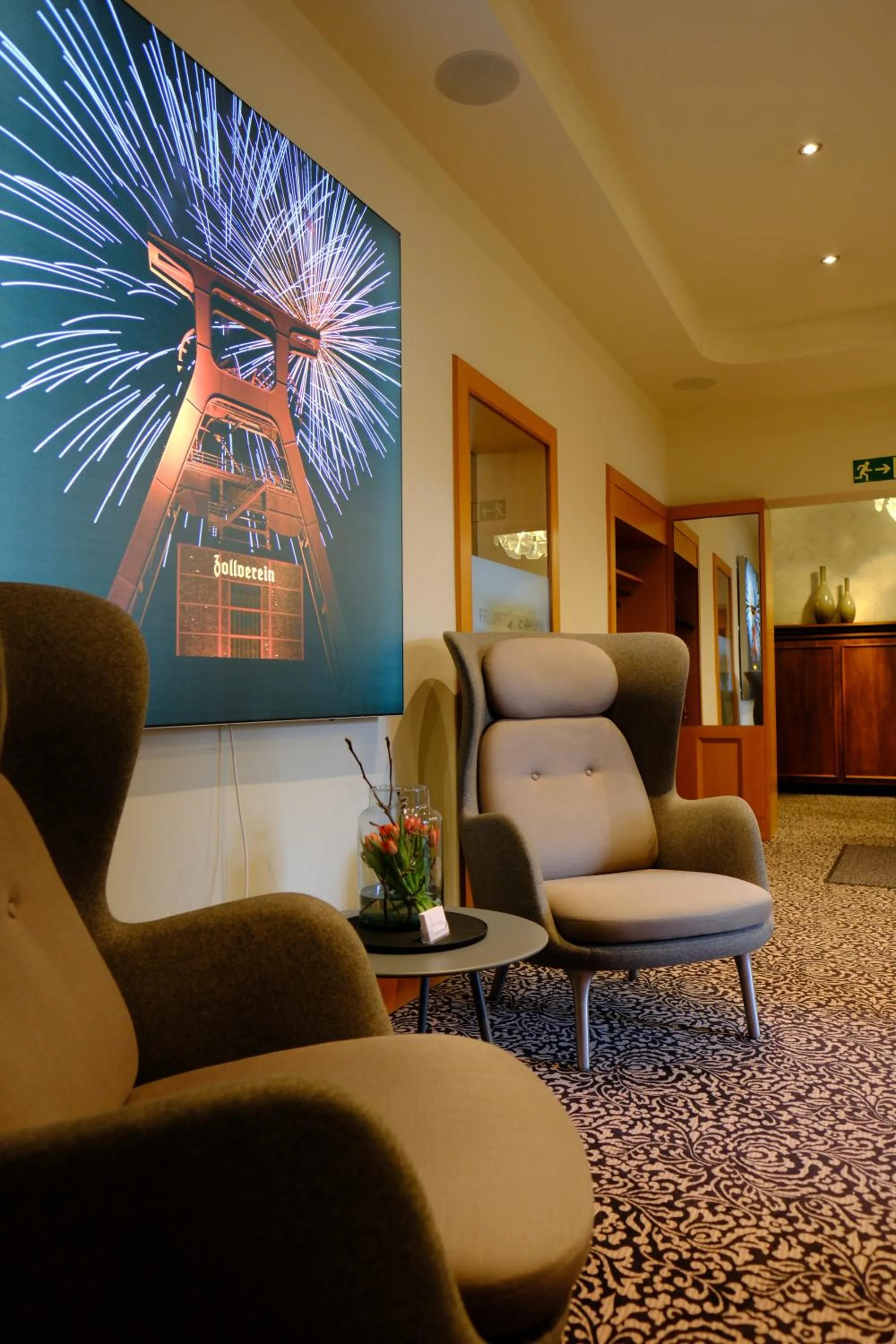 Lobby or reception in Hotel An der Gruga