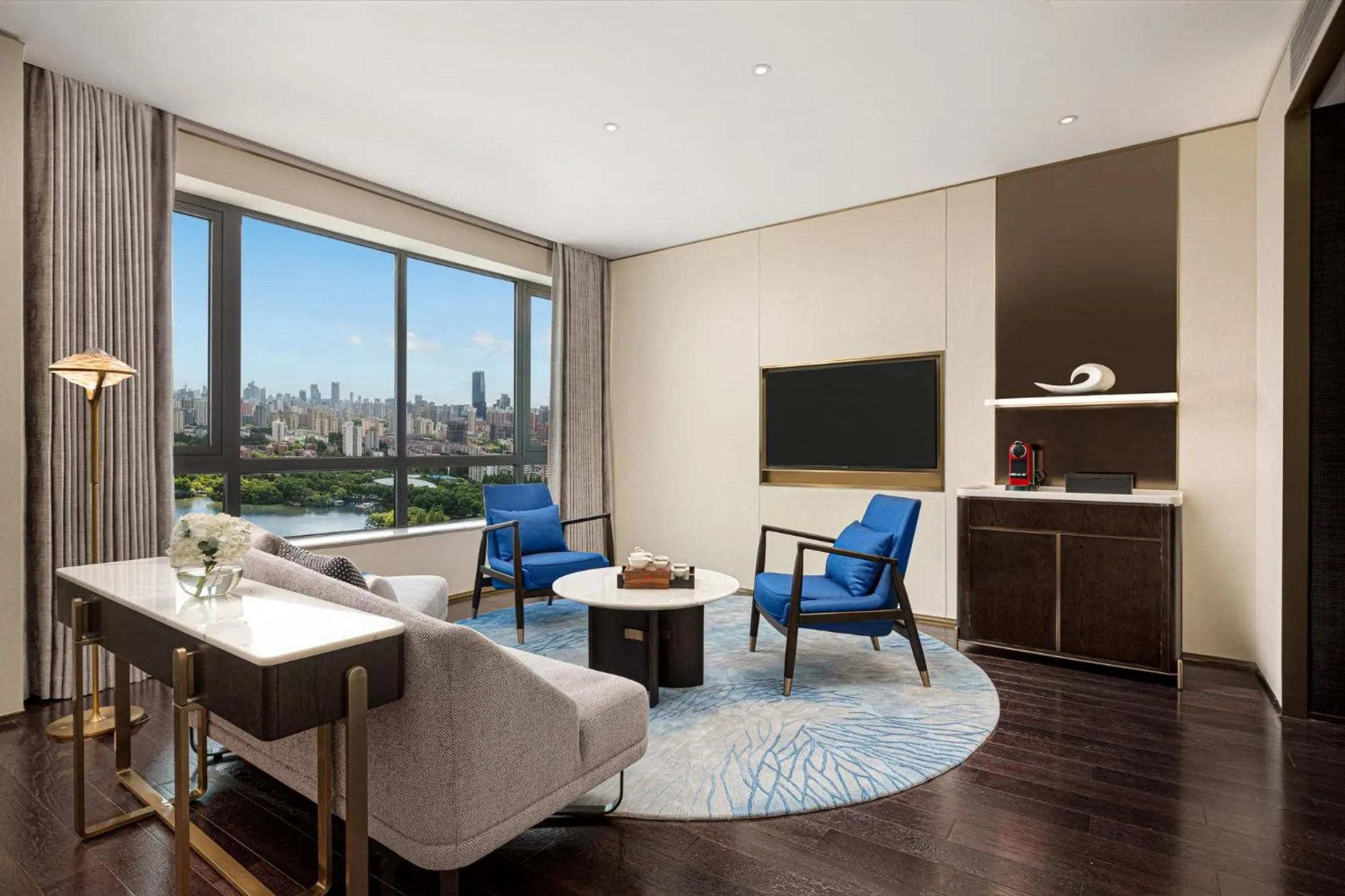 View (from property/room) in HUALUXE Shanghai Changfeng Park by IHG