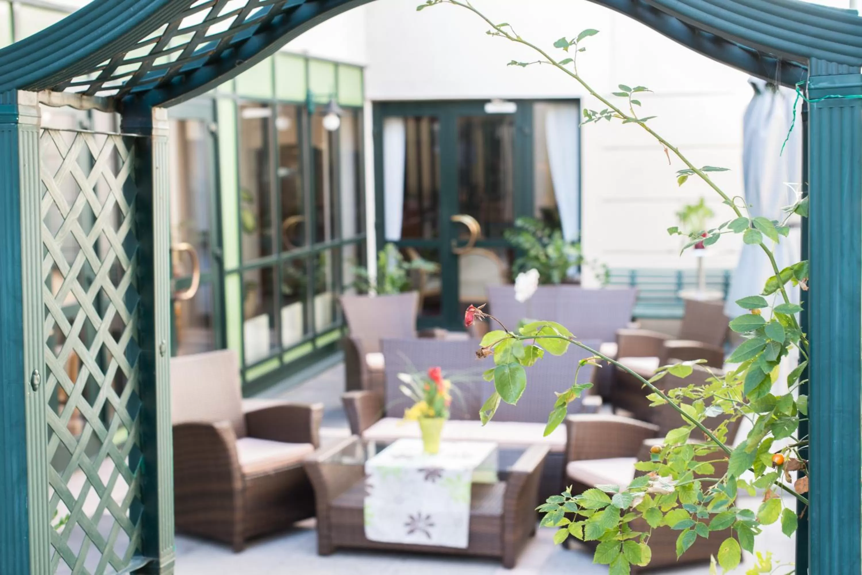 Balcony/Terrace in Hotel Beethoven