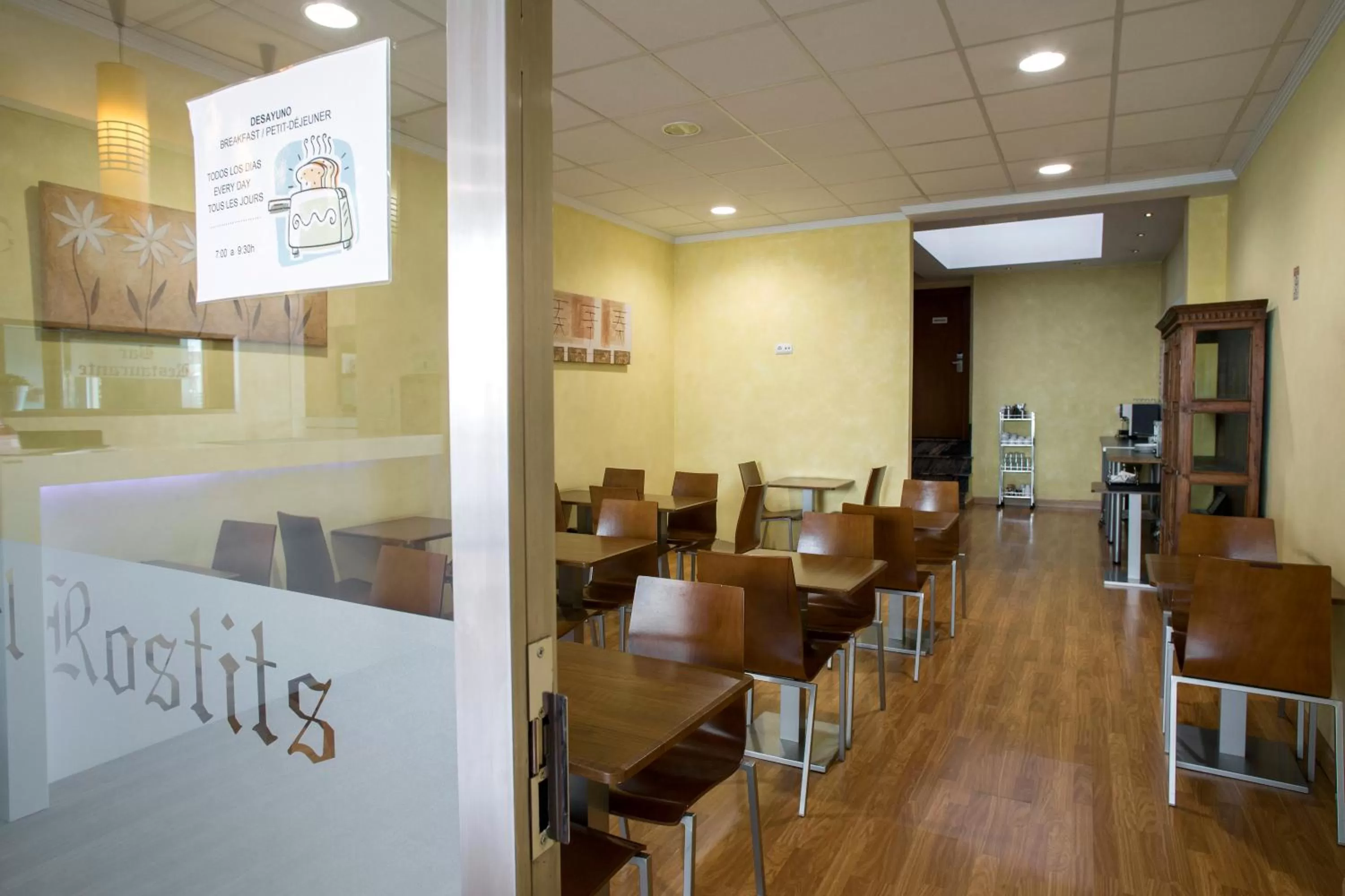 Lobby or reception in Hotel Rostits