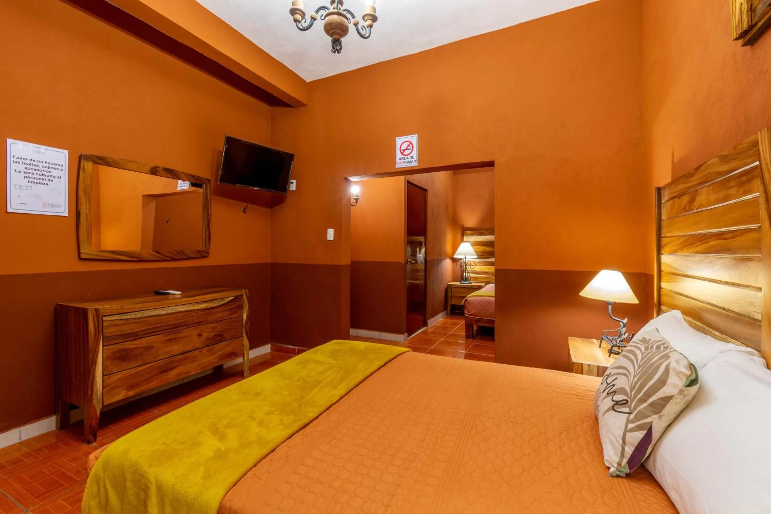 Bedroom, Bed in Hostería Casa Marquez