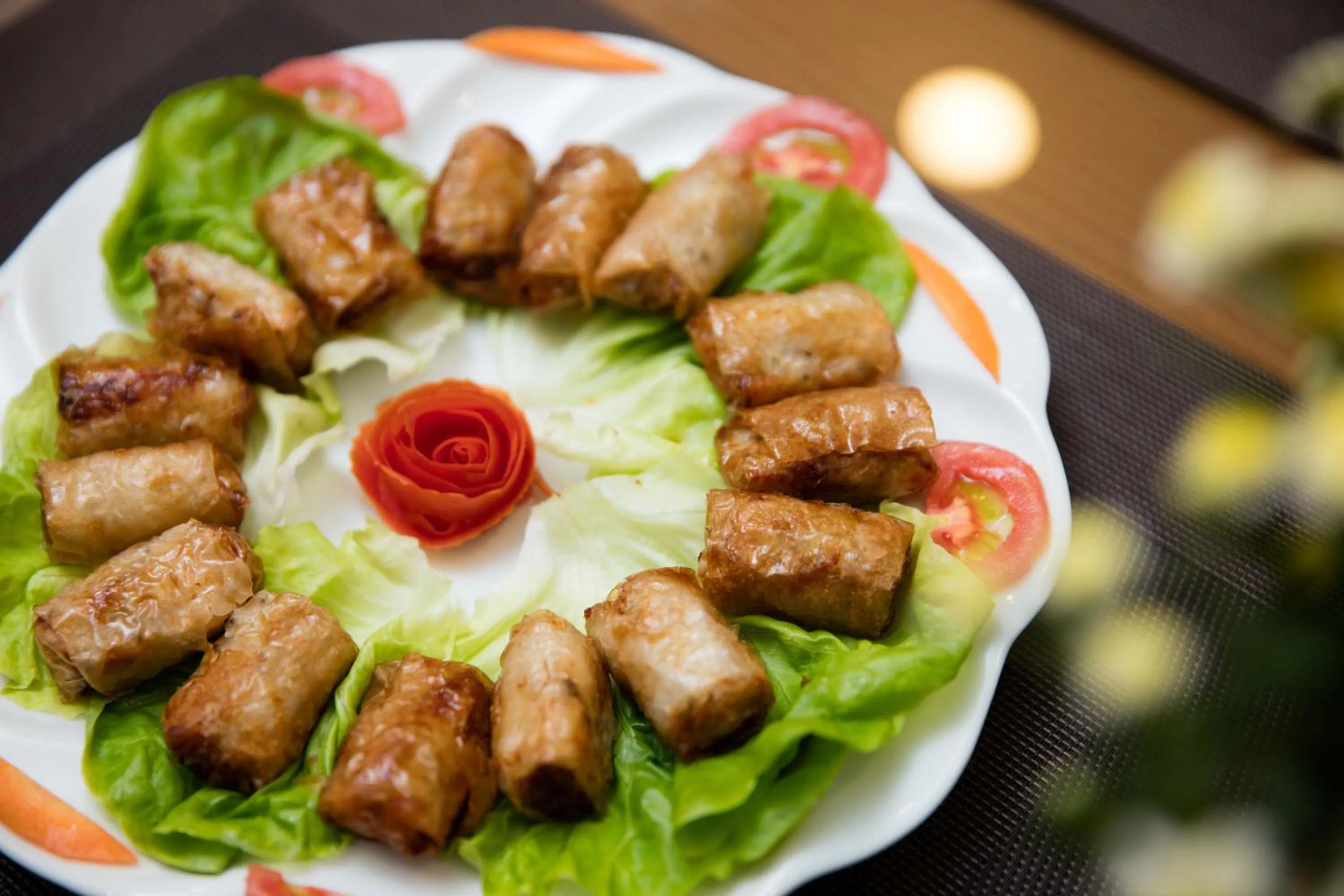 Food close-up in Grand Dragon Hotel Hanoi