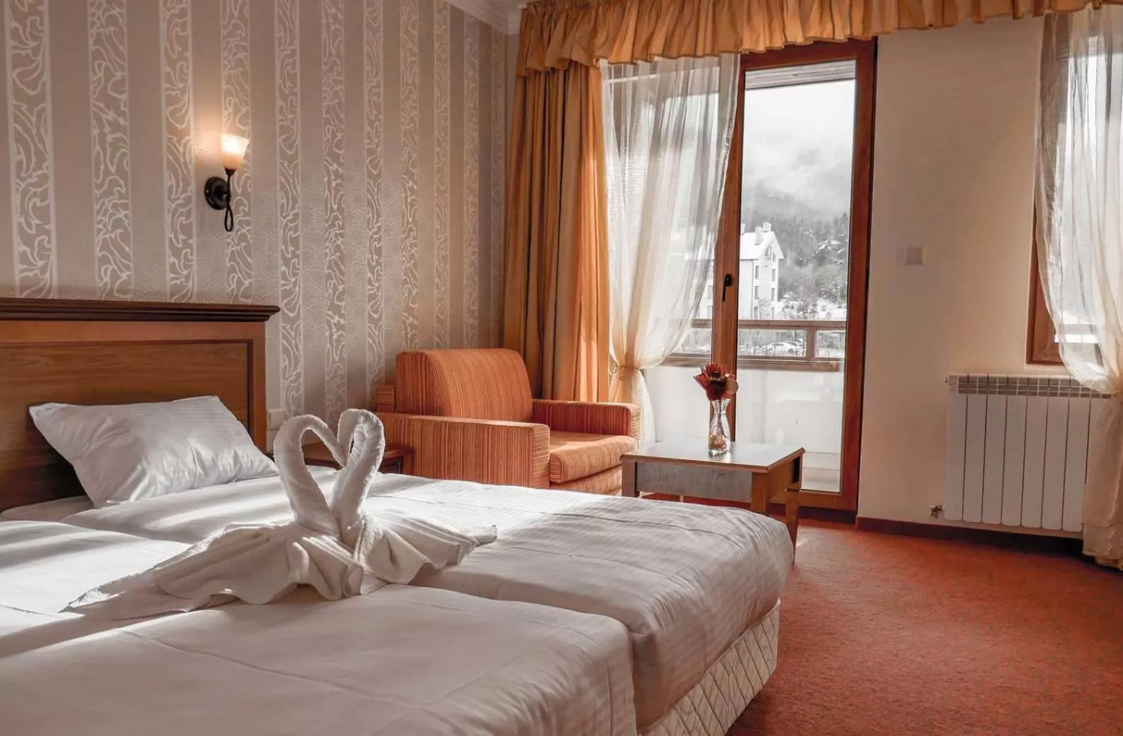 Bed in Park Hotel Panorama