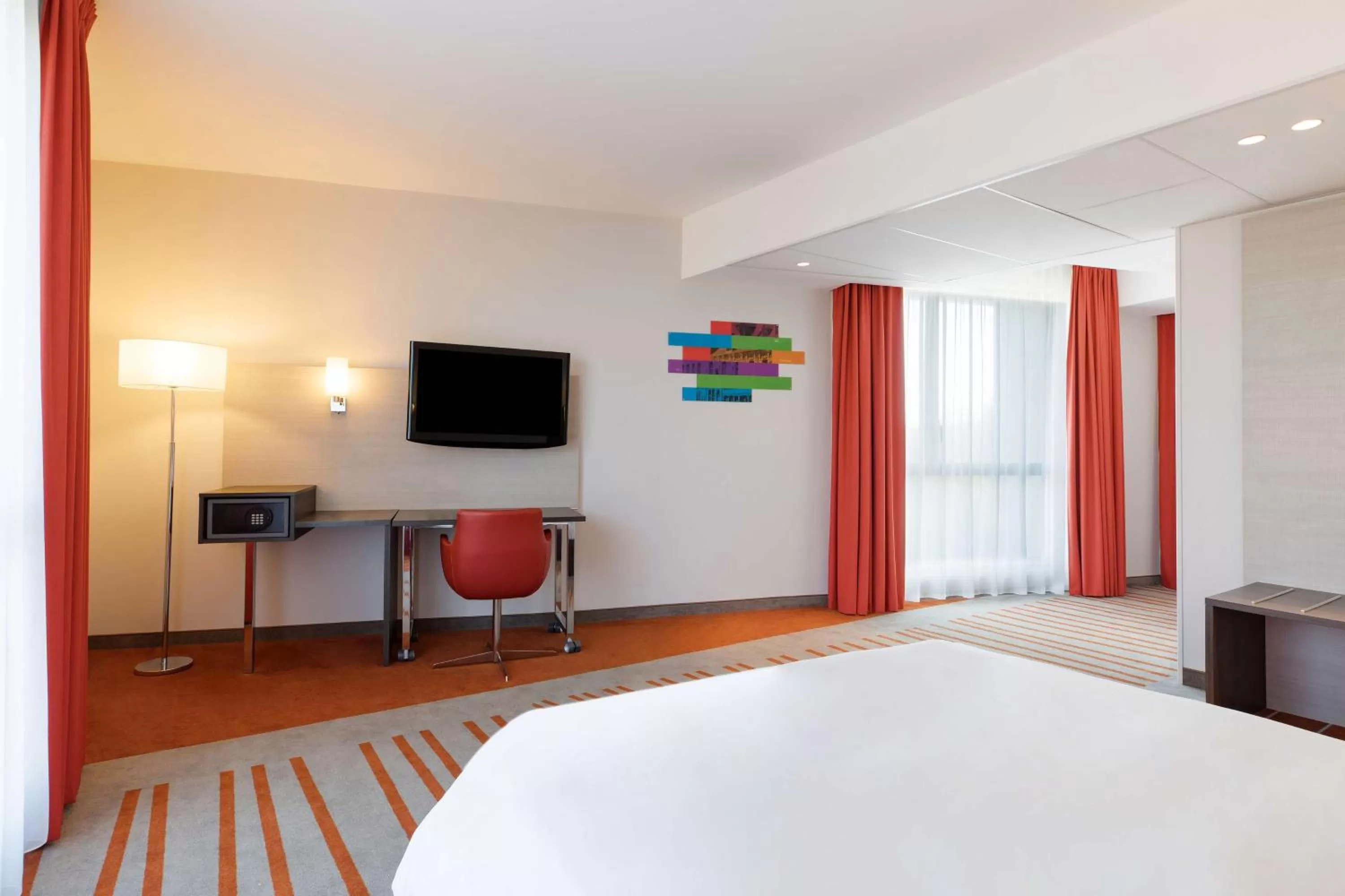 Bedroom, Bed in Park Inn by Radisson Lille Grand Stade