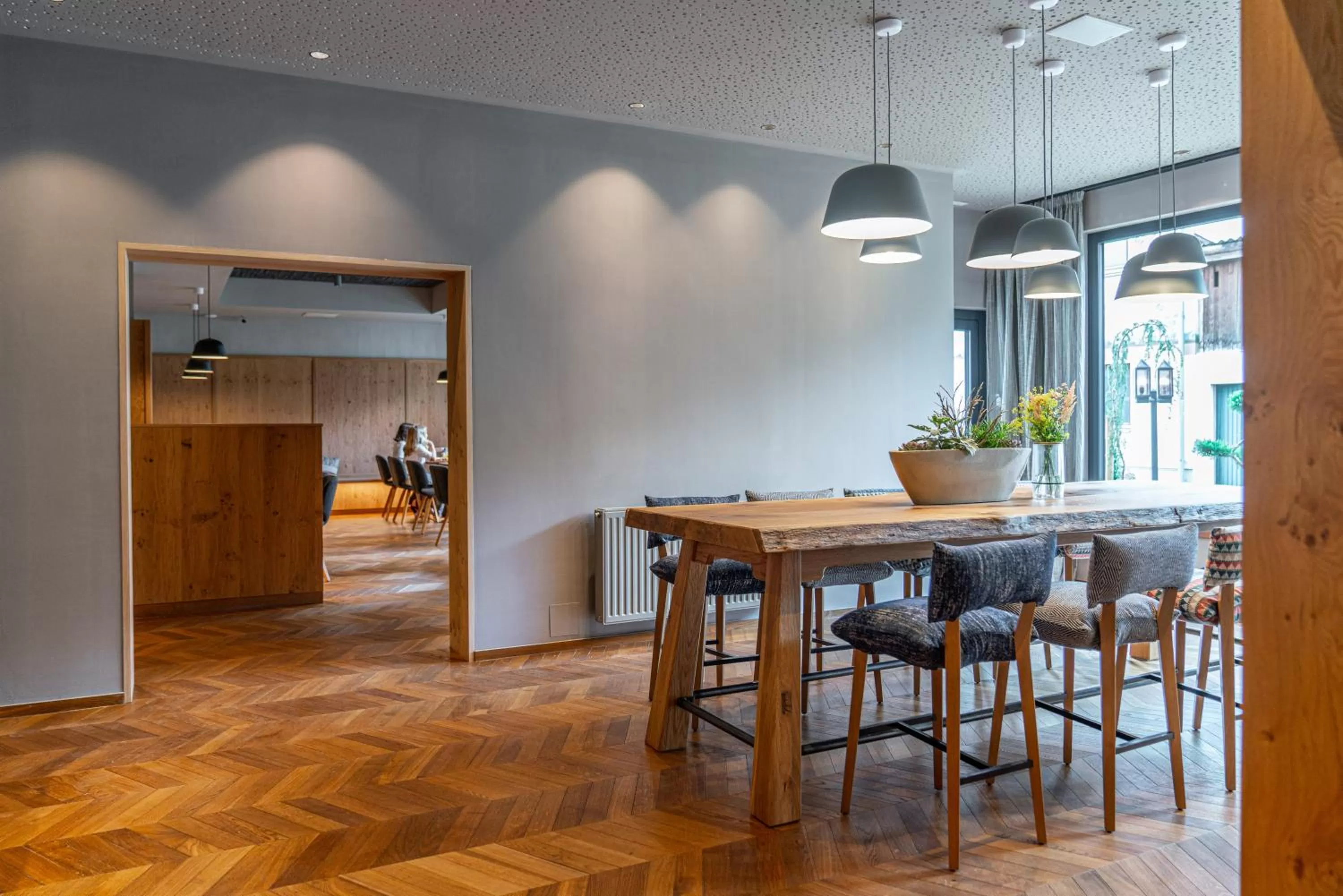 Dining area in Stadtvilla Schladming Boutiquehotel