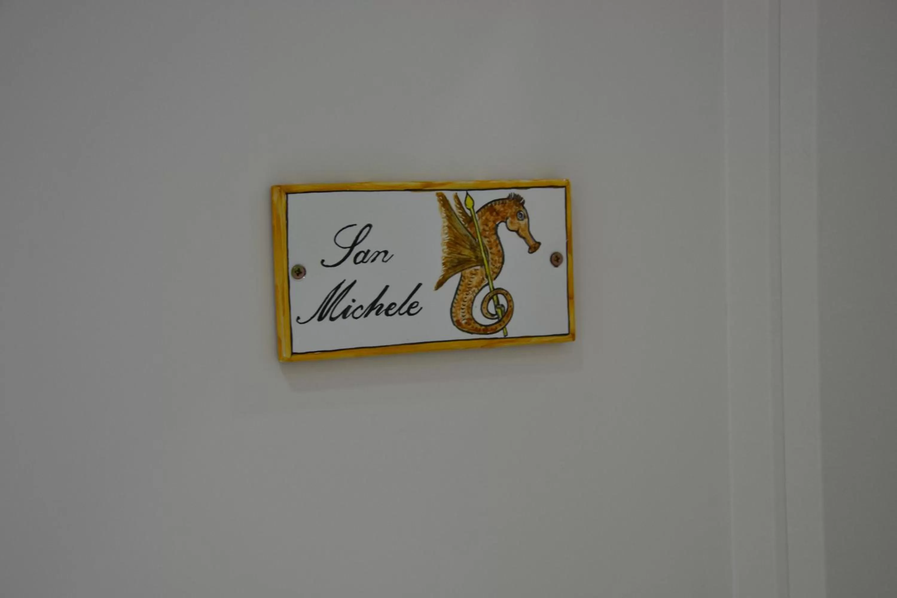 Decorative detail in Terra Murata Boutique b&b