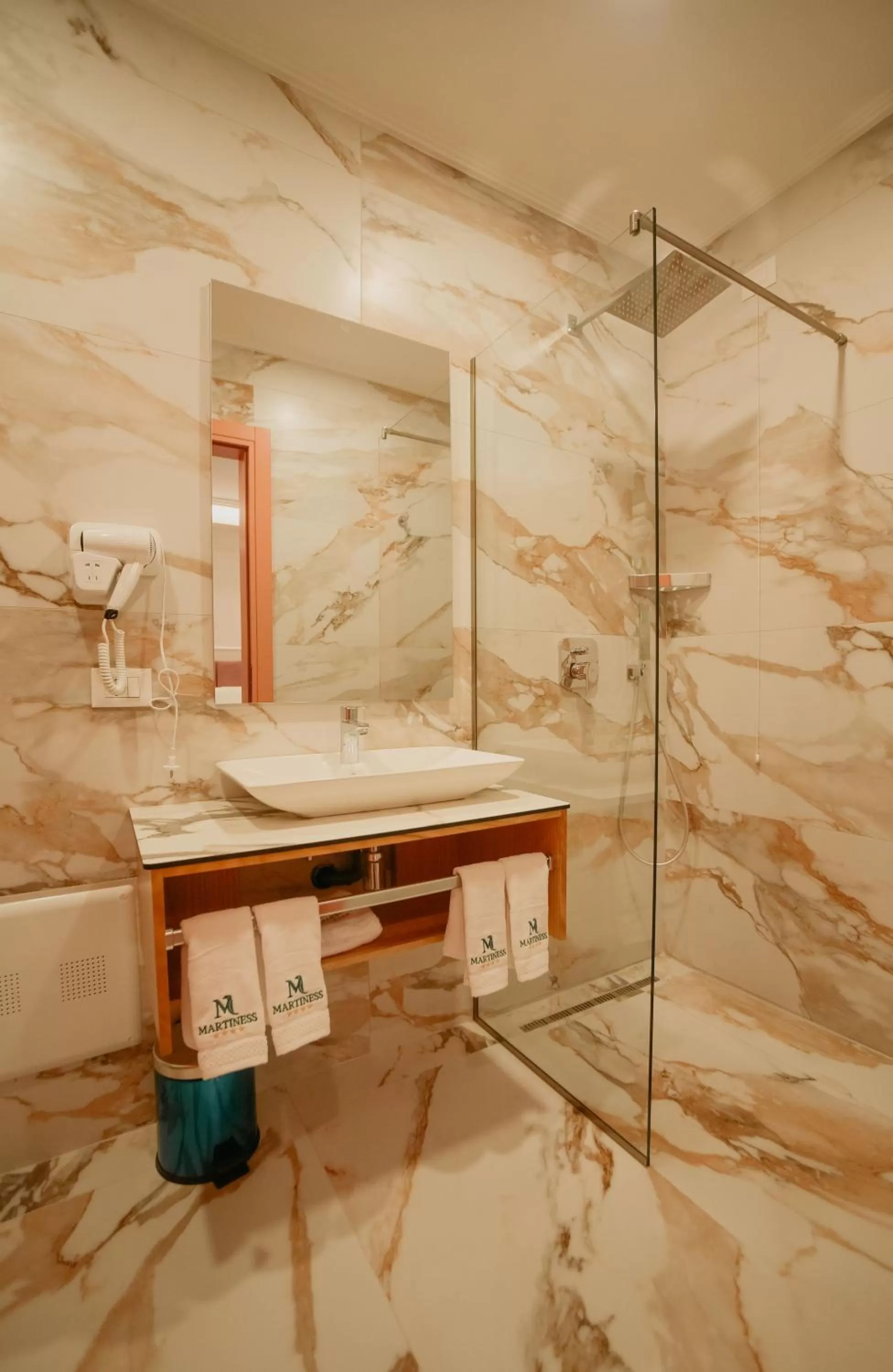 Bathroom in Martiness Hotel Durres