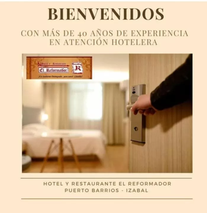 Bed in Hotel El Reformador