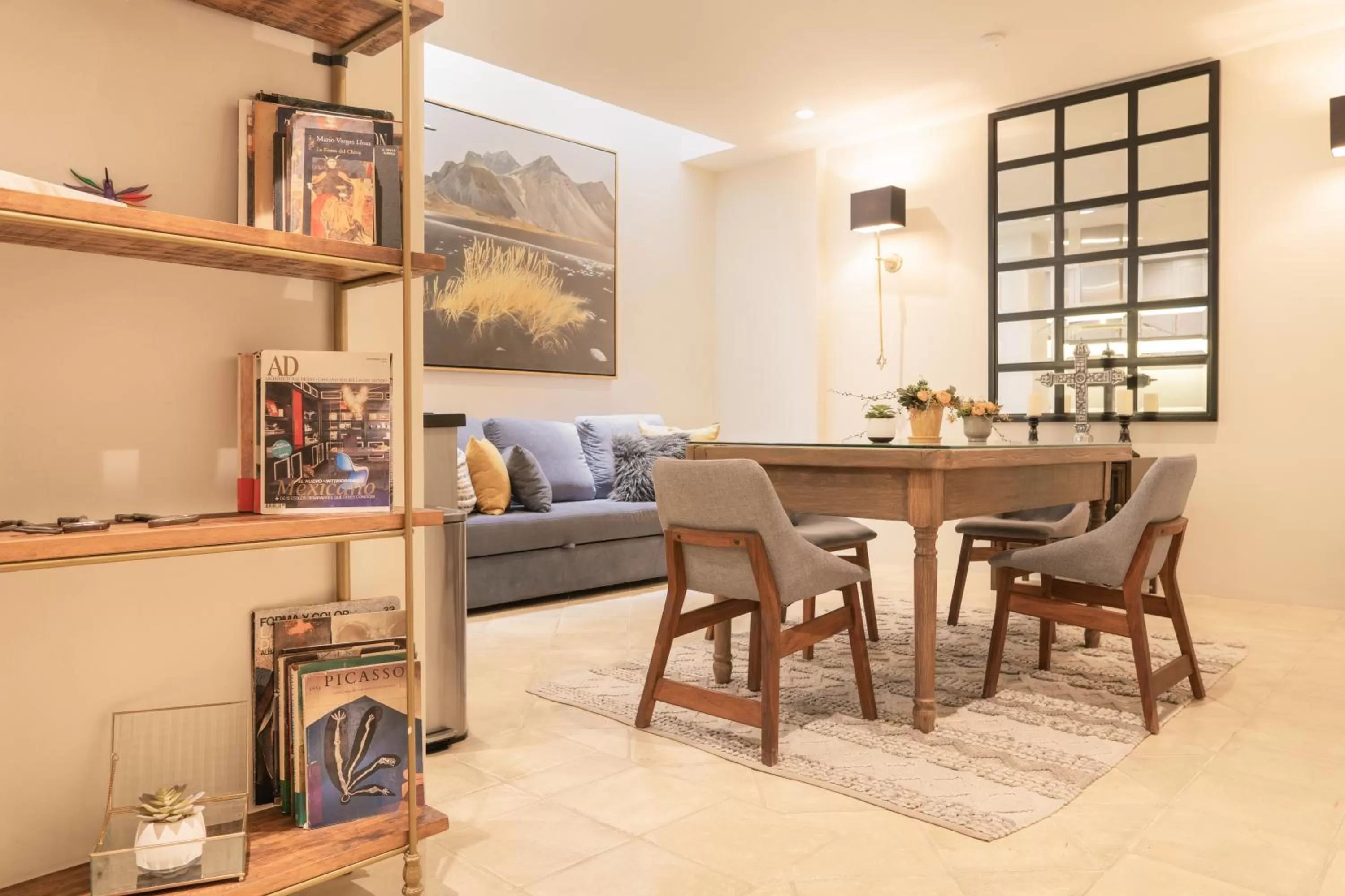 Living room in El Golpe de Vista