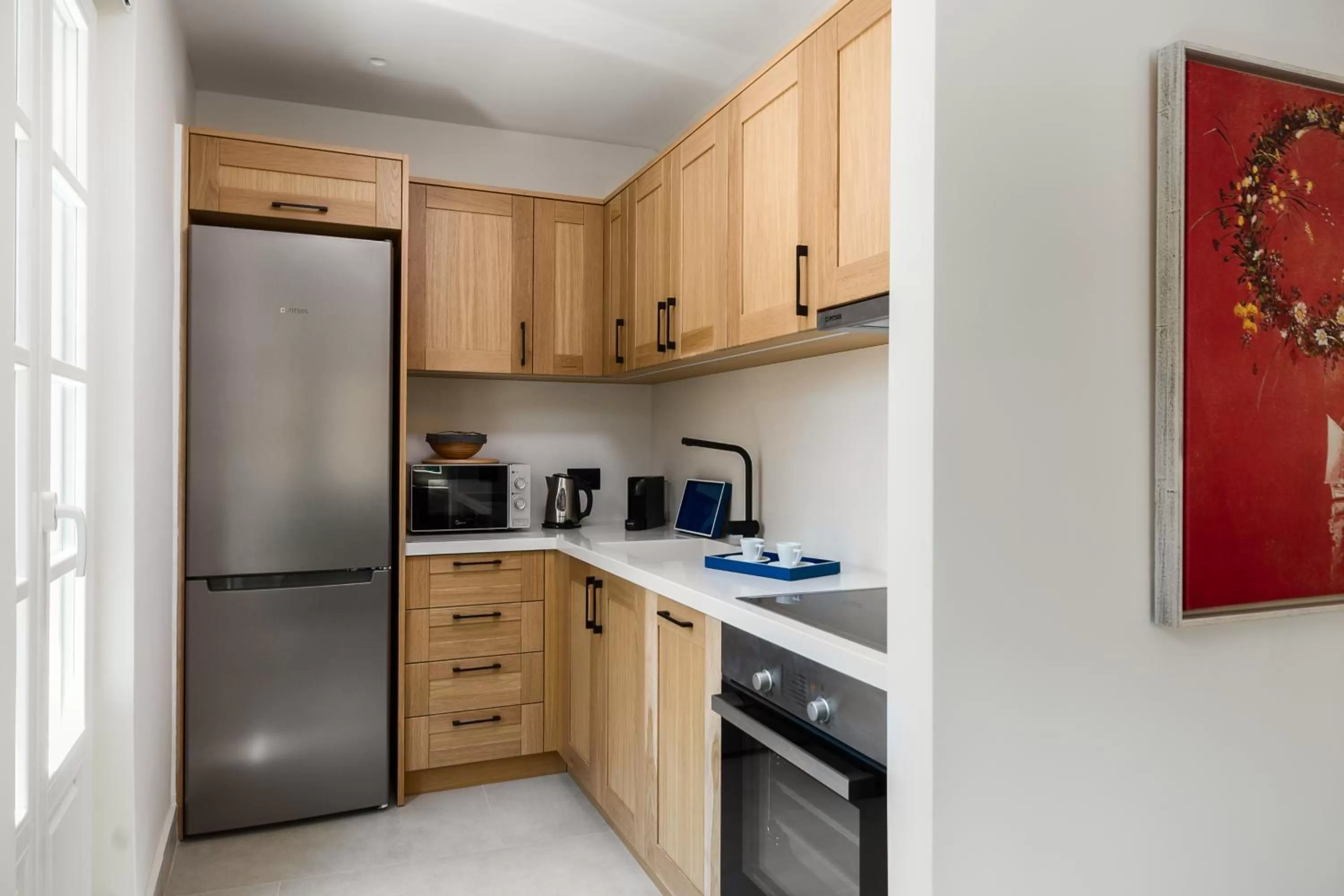 Kitchen or kitchenette in New York Luxury Suites