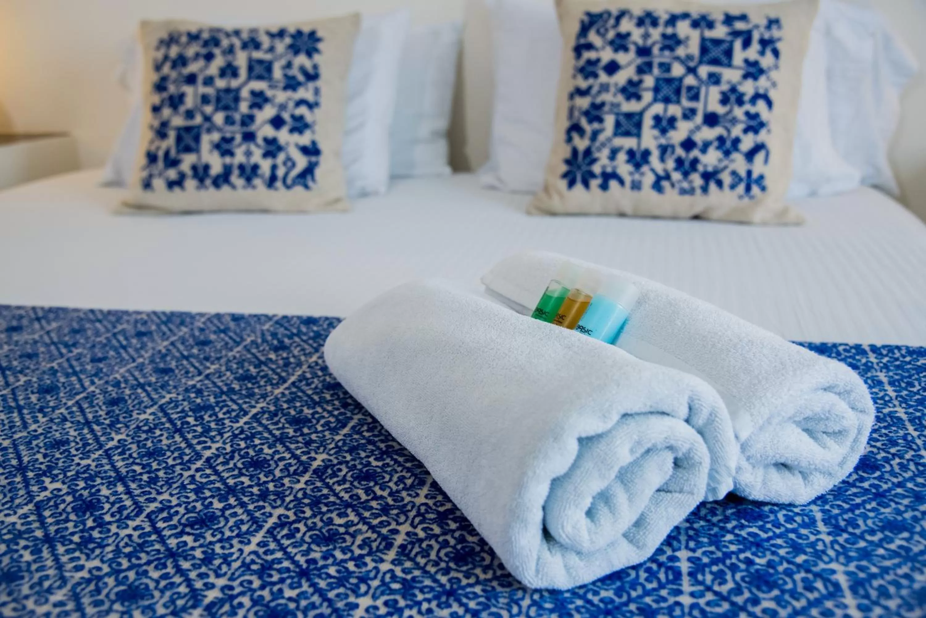 Bed in Hidalgo Boutique Rooms