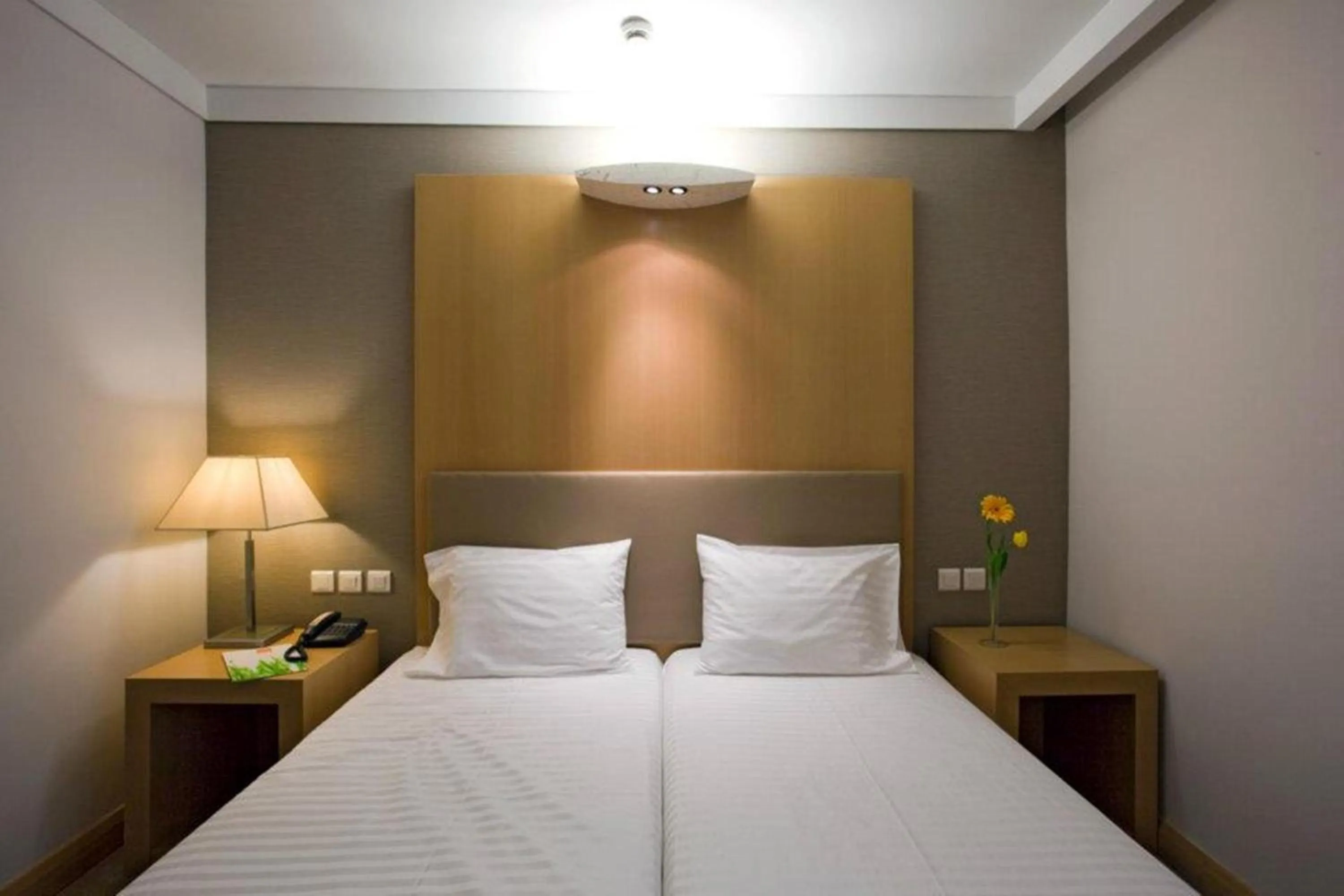 Bed in Central Hotel