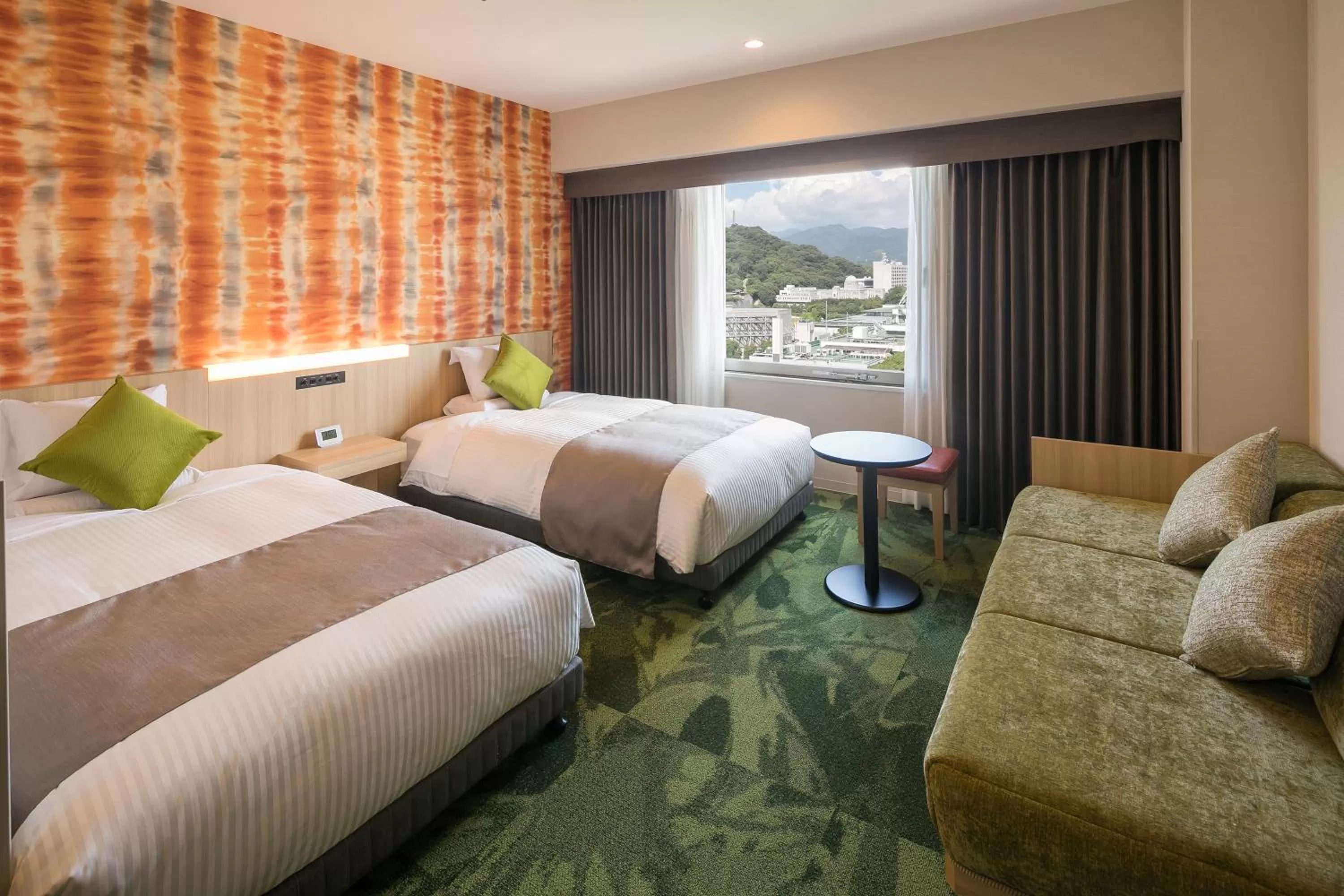 Photo of the whole room, Bed in HOTEL MYSTAYS Matsuyama