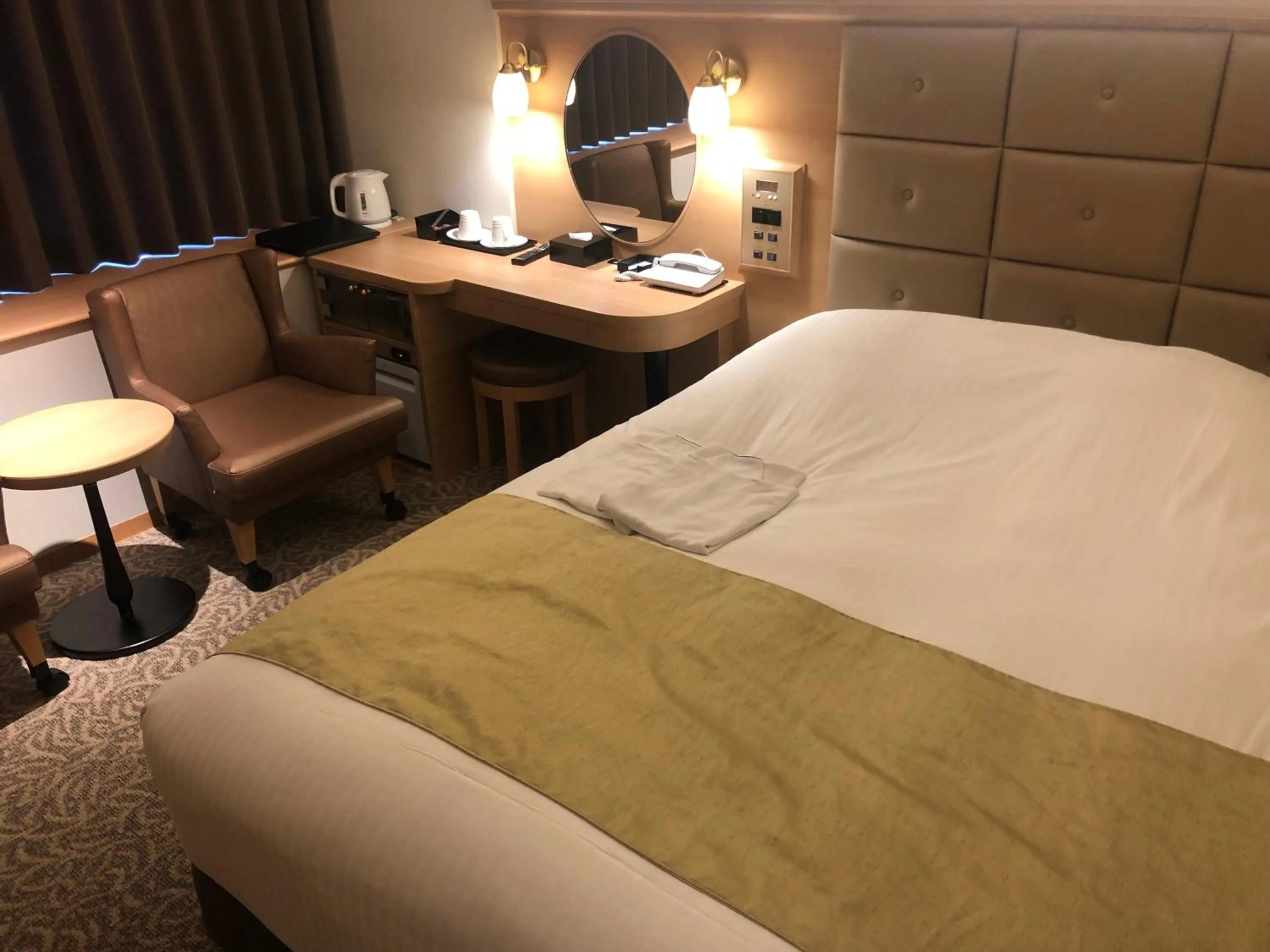 Photo of the whole room, Bed in Kobe Luminous Hotel Sannomiya