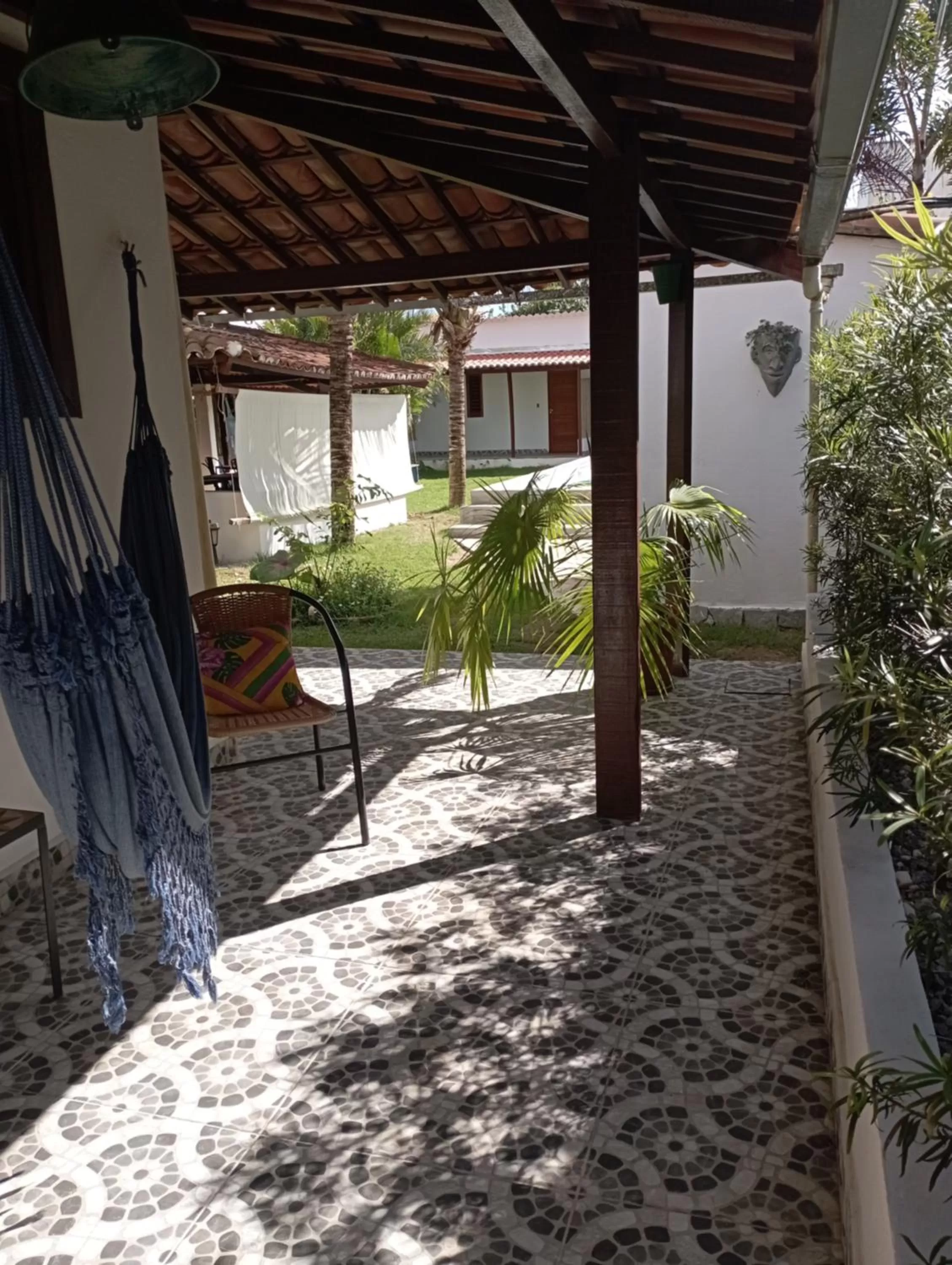 Patio in Pousada Casa Do Cocotier
