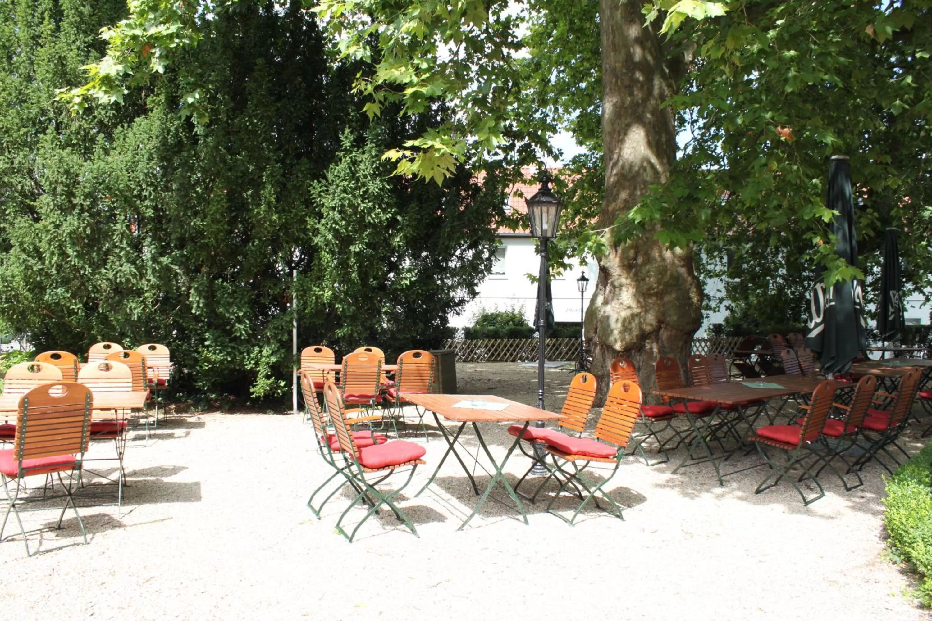 Garden in Hotel Mutiger Ritter