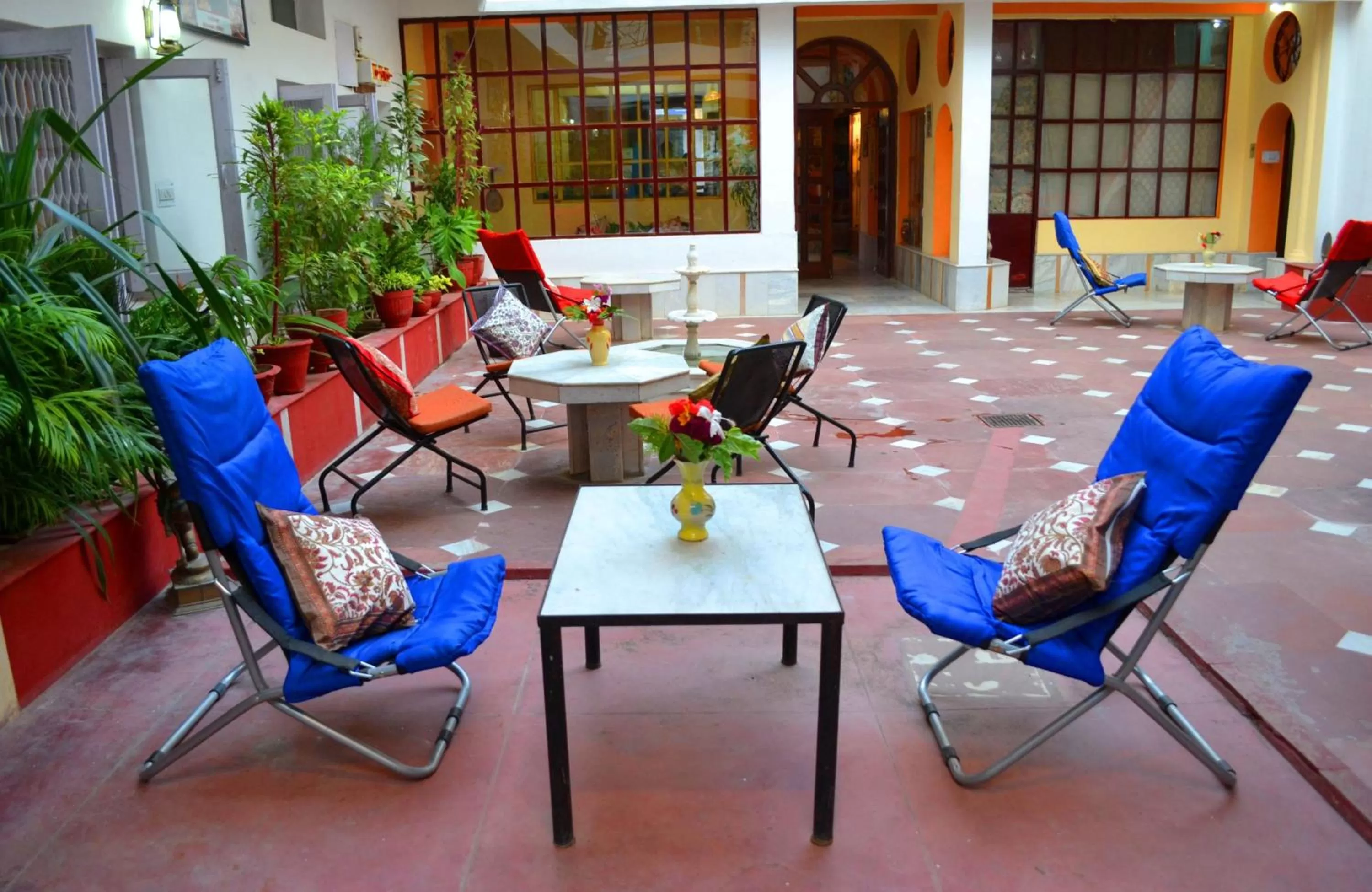 Patio in Hotel Harmony