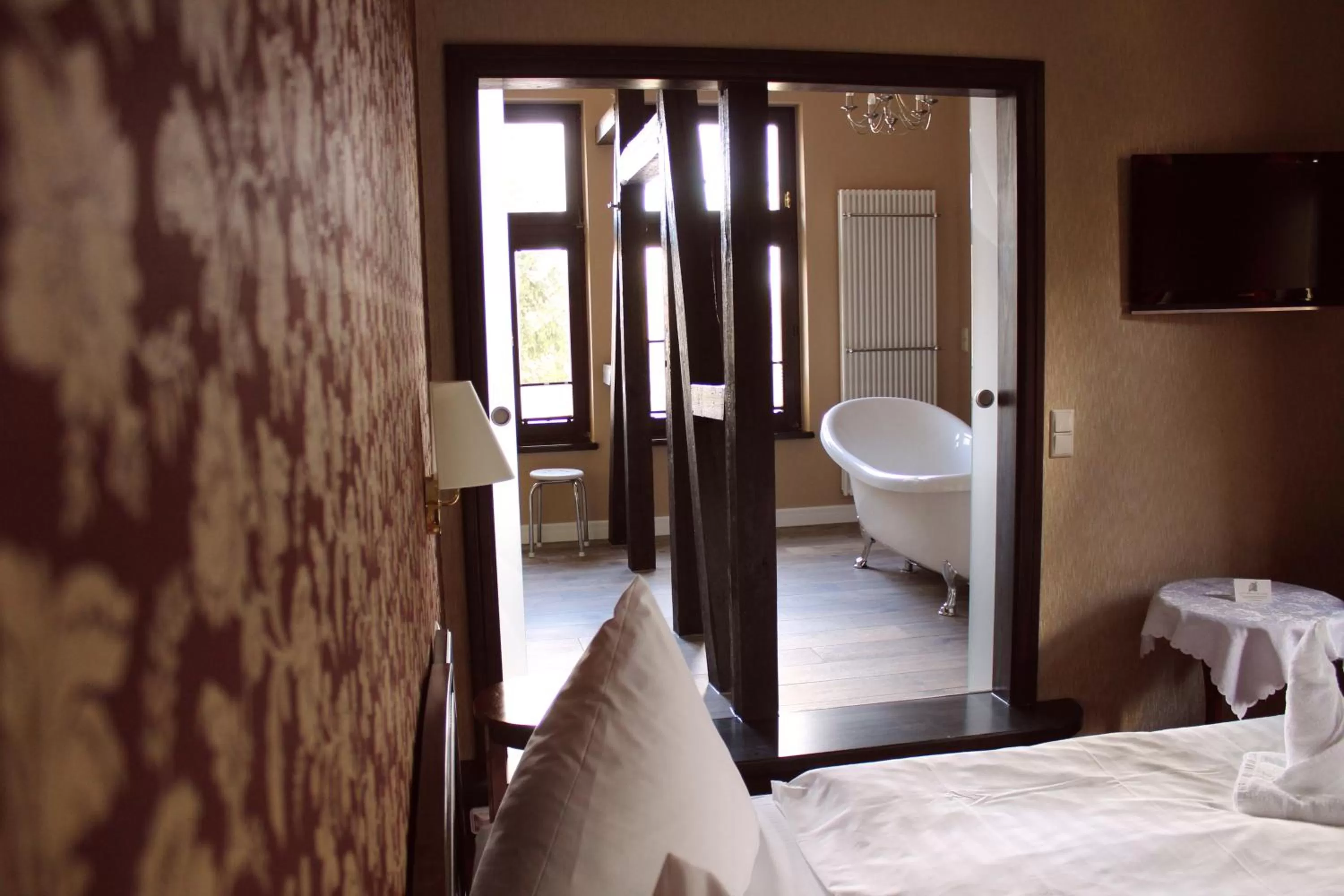 Bedroom, Bed in Schlosshotel Stecklenberg