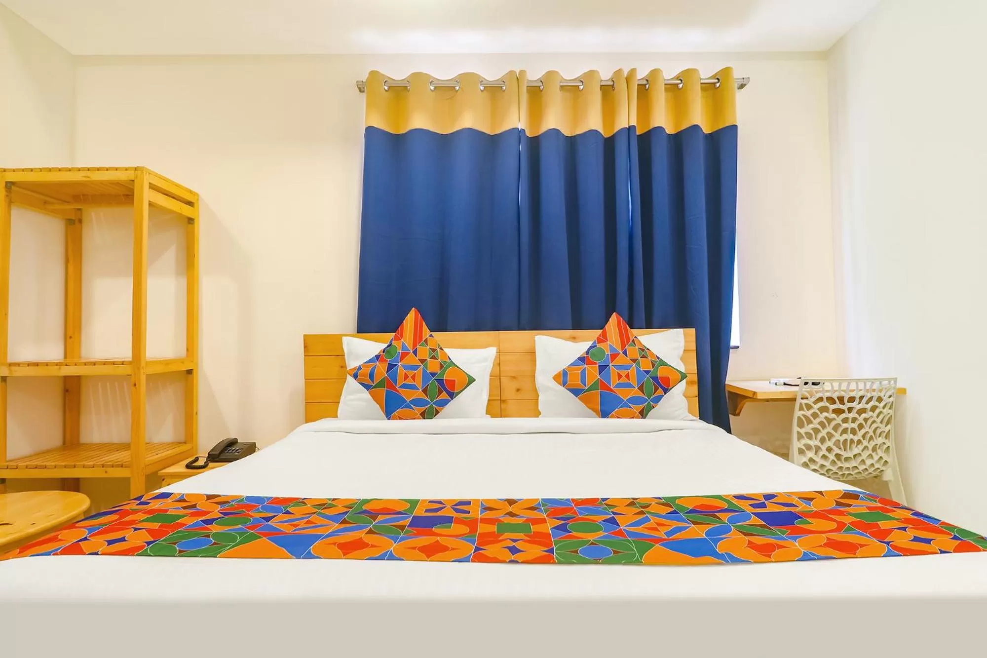 Bed in FabHotel Green Leaf